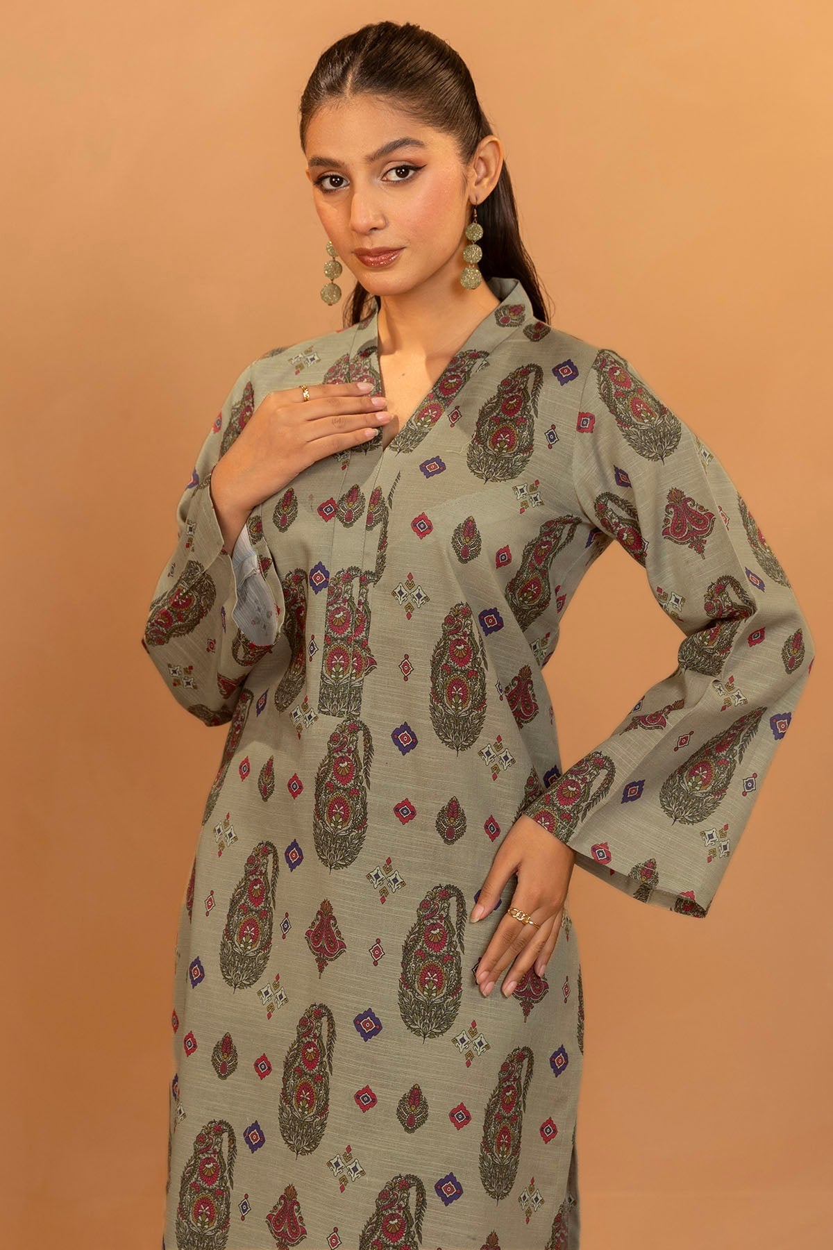 Motifz | Co Ord Sets | 5223-HAFSA by Motifz - Designer Dress - Type: Ladies Clothes - Available at Libayah - 100% Original