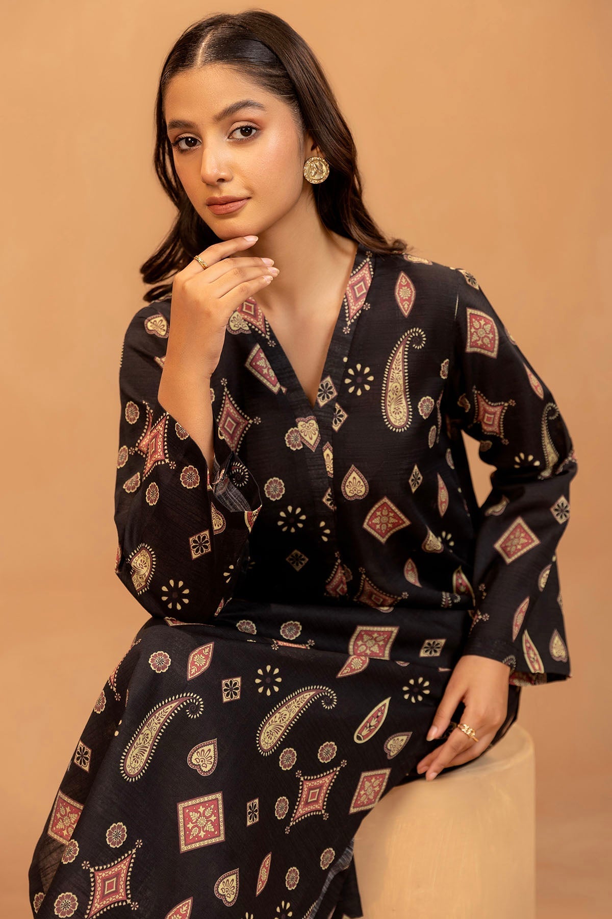 Motifz | Co Ord Sets | 5235-FAMYA by Motifz - Designer Dress - Type: Ladies Clothes - Available at Libayah - 100% Original