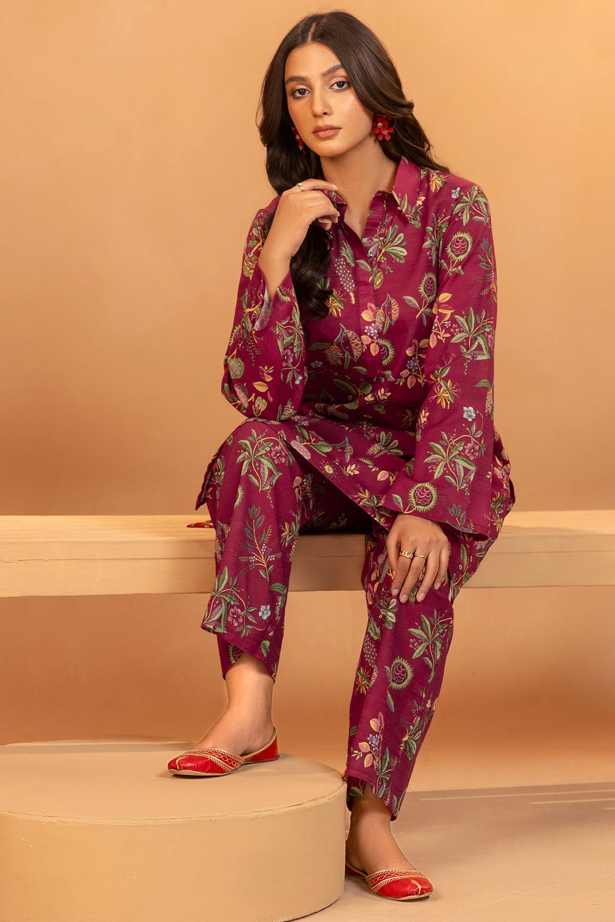 Motifz | Co Ord Sets | 5240-ZAIRA by Motifz - Designer Dress - Type: Ladies Clothes - Available at Libayah - 100% Original