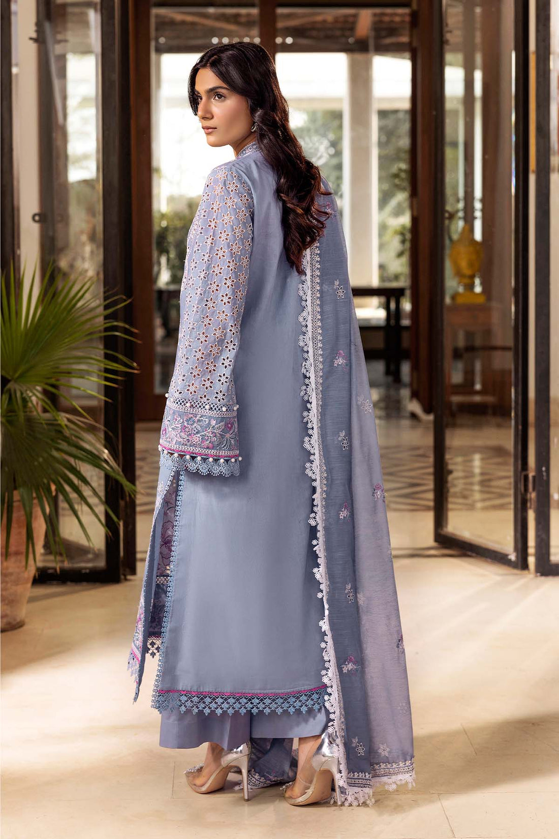 Motifz | Premium Lawn 25 | 5302-ROSALIE by Motifz - Designer Dress - Type: Ladies Clothes - Available at Libayah - 100% Original