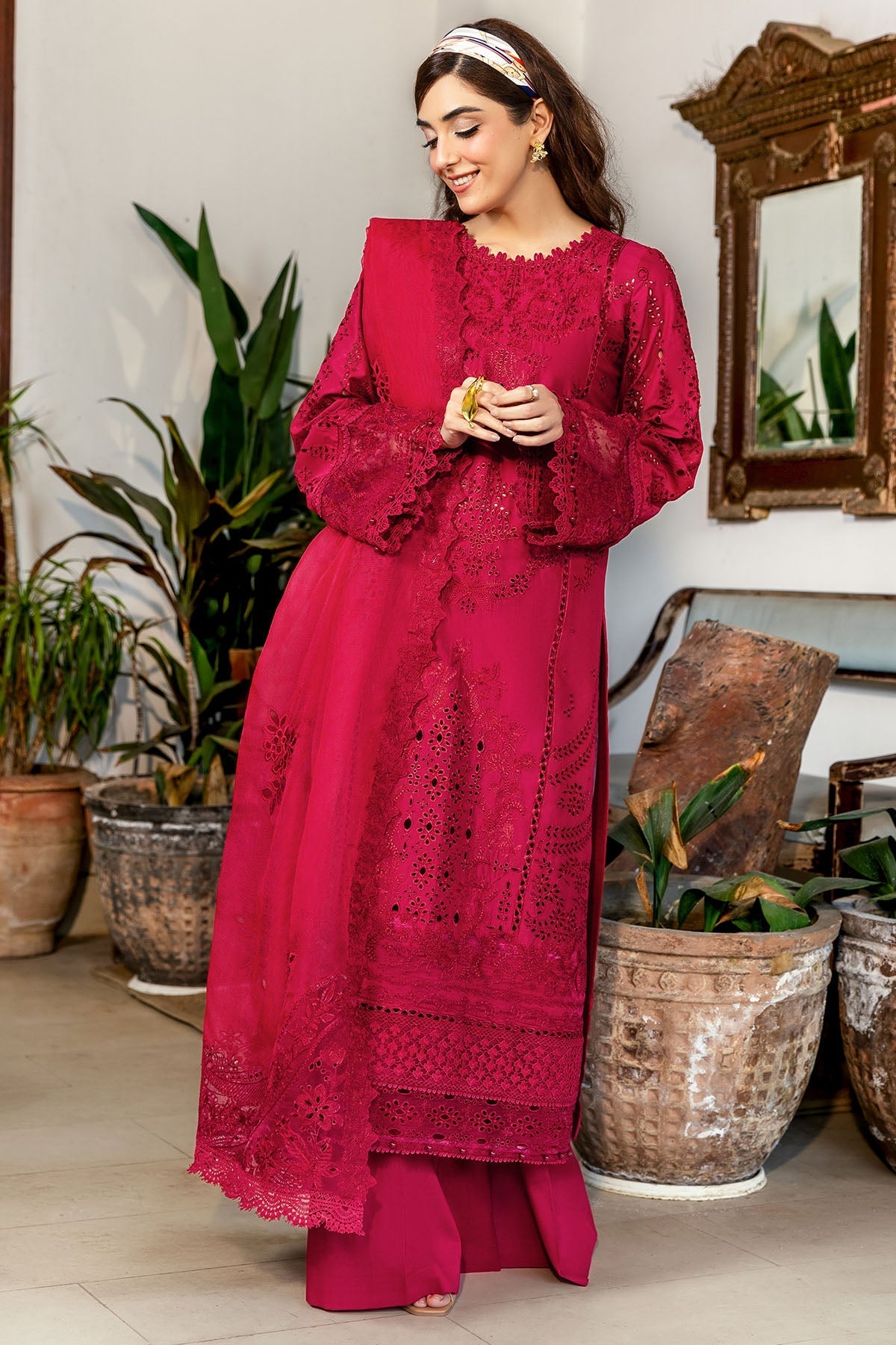 Motifz | Premium Lawn 25 | 5308-ESME by Motifz - Designer Dress - Type: Ladies Clothes - Available at Libayah - 100% Original