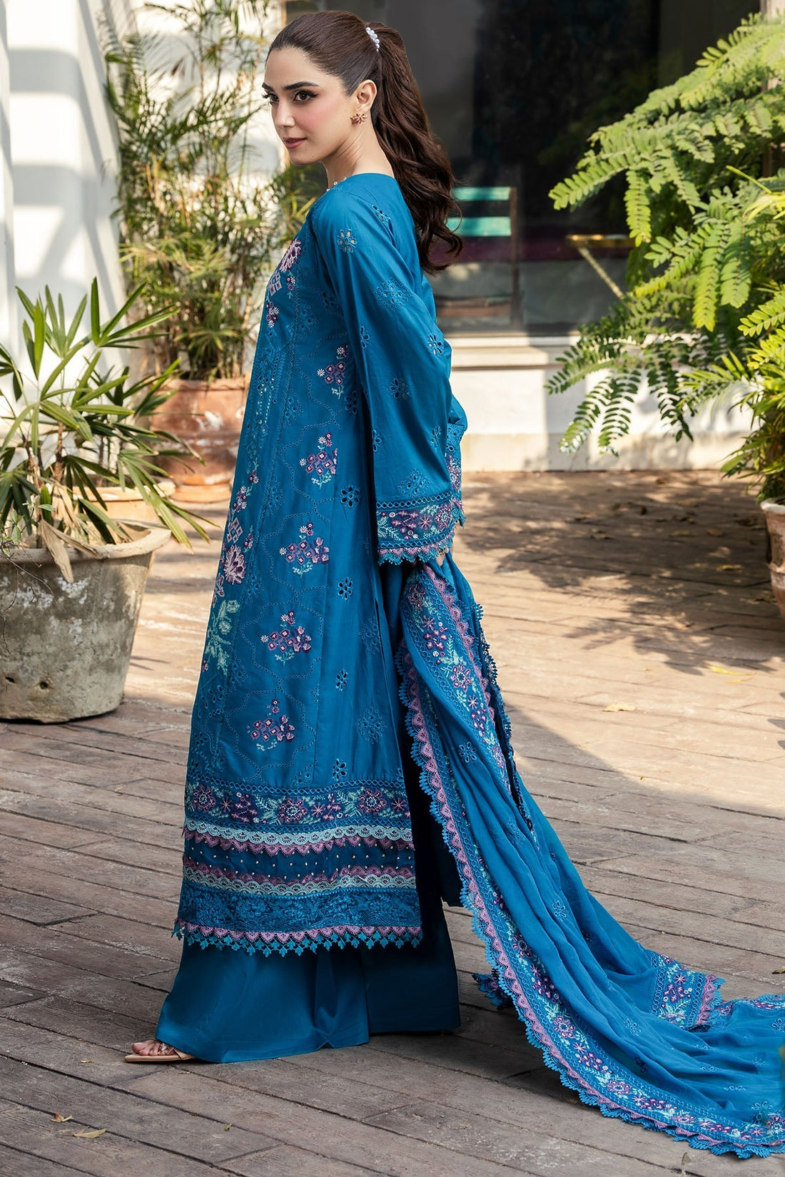 Motifz | Premium Lawn 25 | 5310-MARGO by Motifz - Designer Dress - Type: Ladies Clothes - Available at Libayah - 100% Original