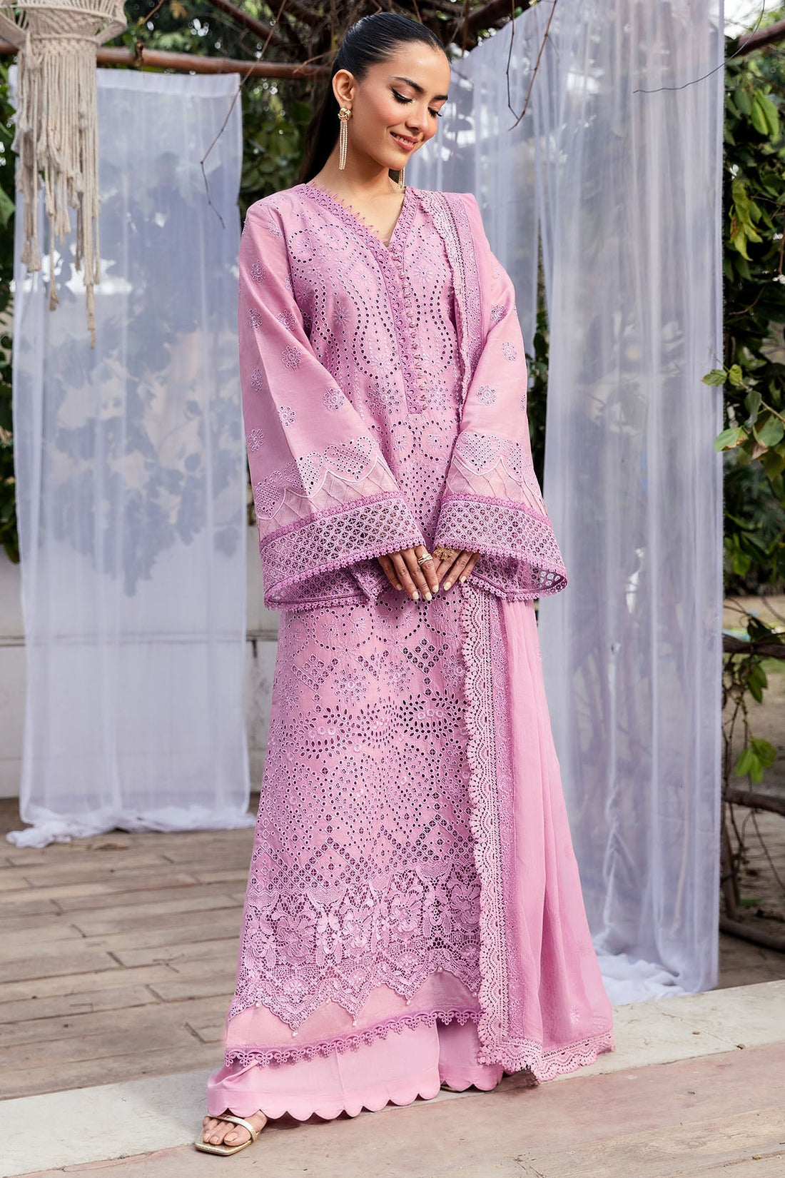 Motifz | Premium Lawn 25 | 5321-CIEL by Motifz - Designer Dress - Type: Ladies Clothes - Available at Libayah - 100% Original