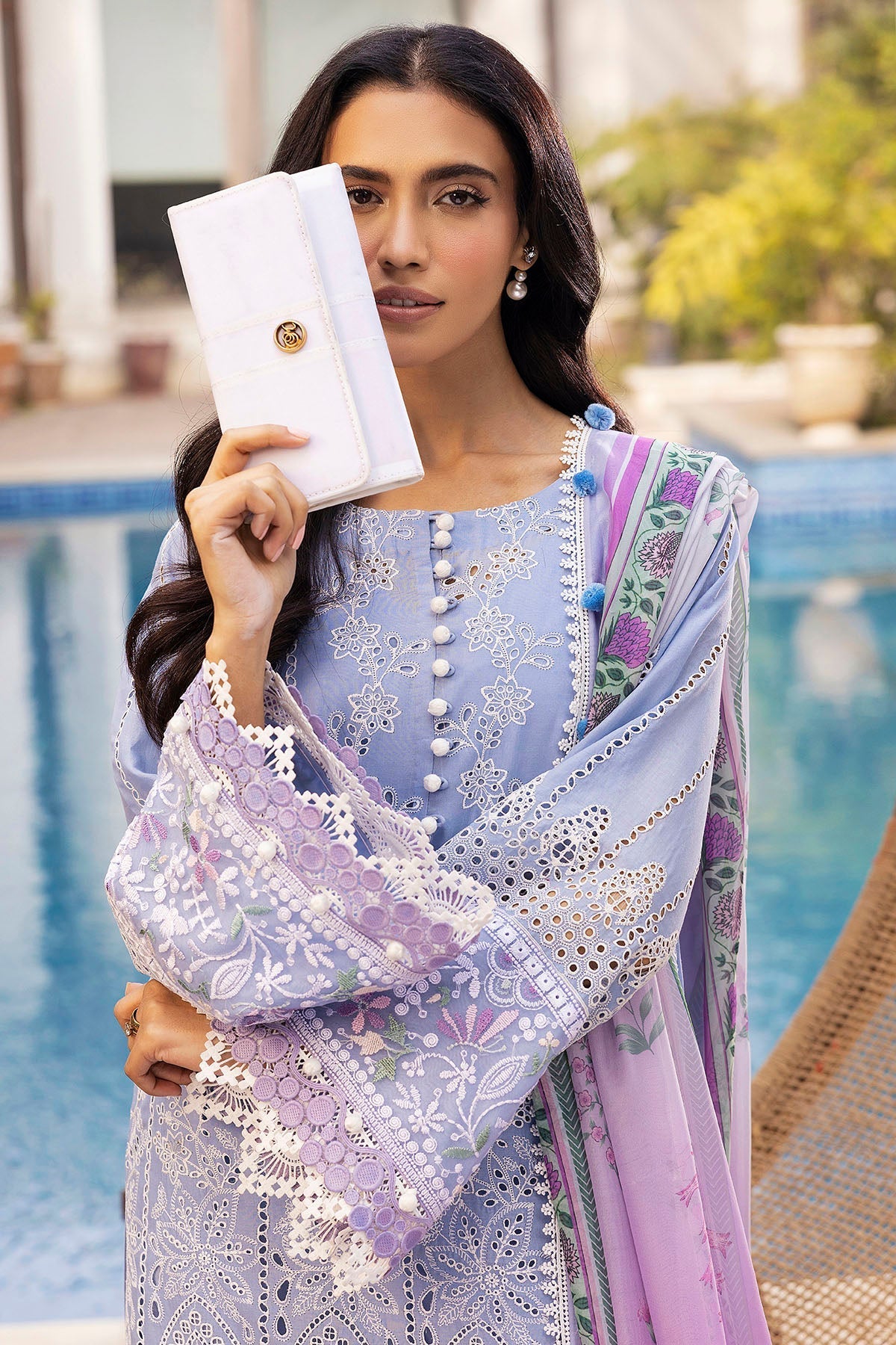 Motifz | Premium Lawn 25 | 5325-MAELYS by Motifz - Designer Dress - Type: Ladies Clothes - Available at Libayah - 100% Original
