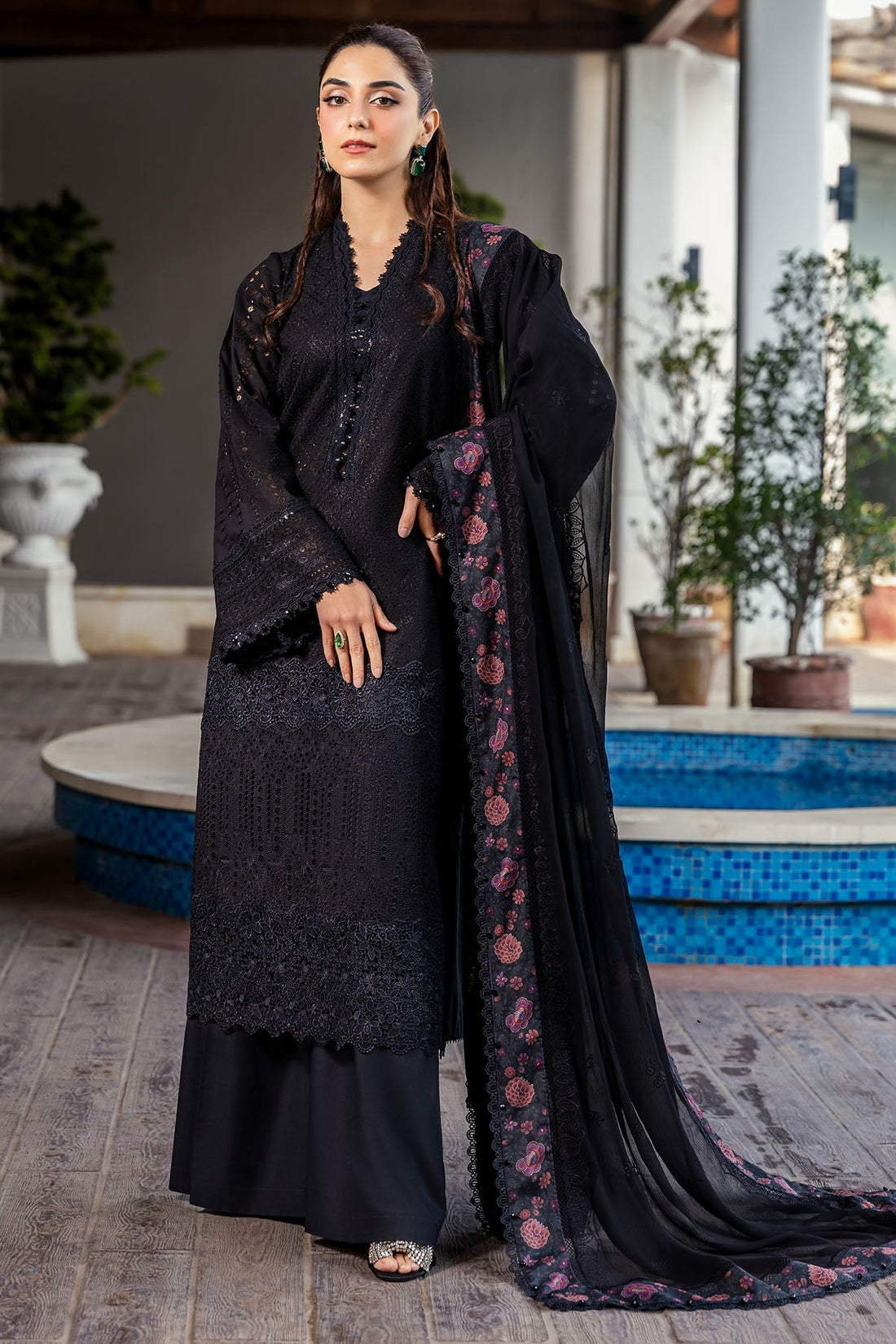 Motifz | Premium Lawn 25 | 5326-COURTNEY by Motifz - Designer Dress - Type: Ladies Clothes - Available at Libayah - 100% Original