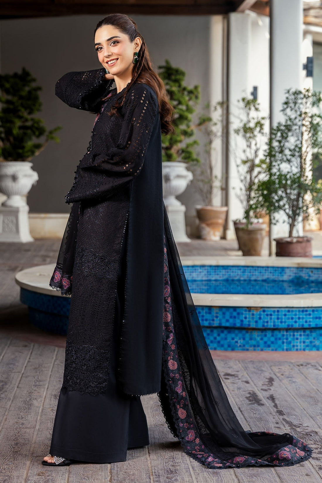 Motifz | Premium Lawn 25 | 5326-COURTNEY by Motifz - Designer Dress - Type: Ladies Clothes - Available at Libayah - 100% Original