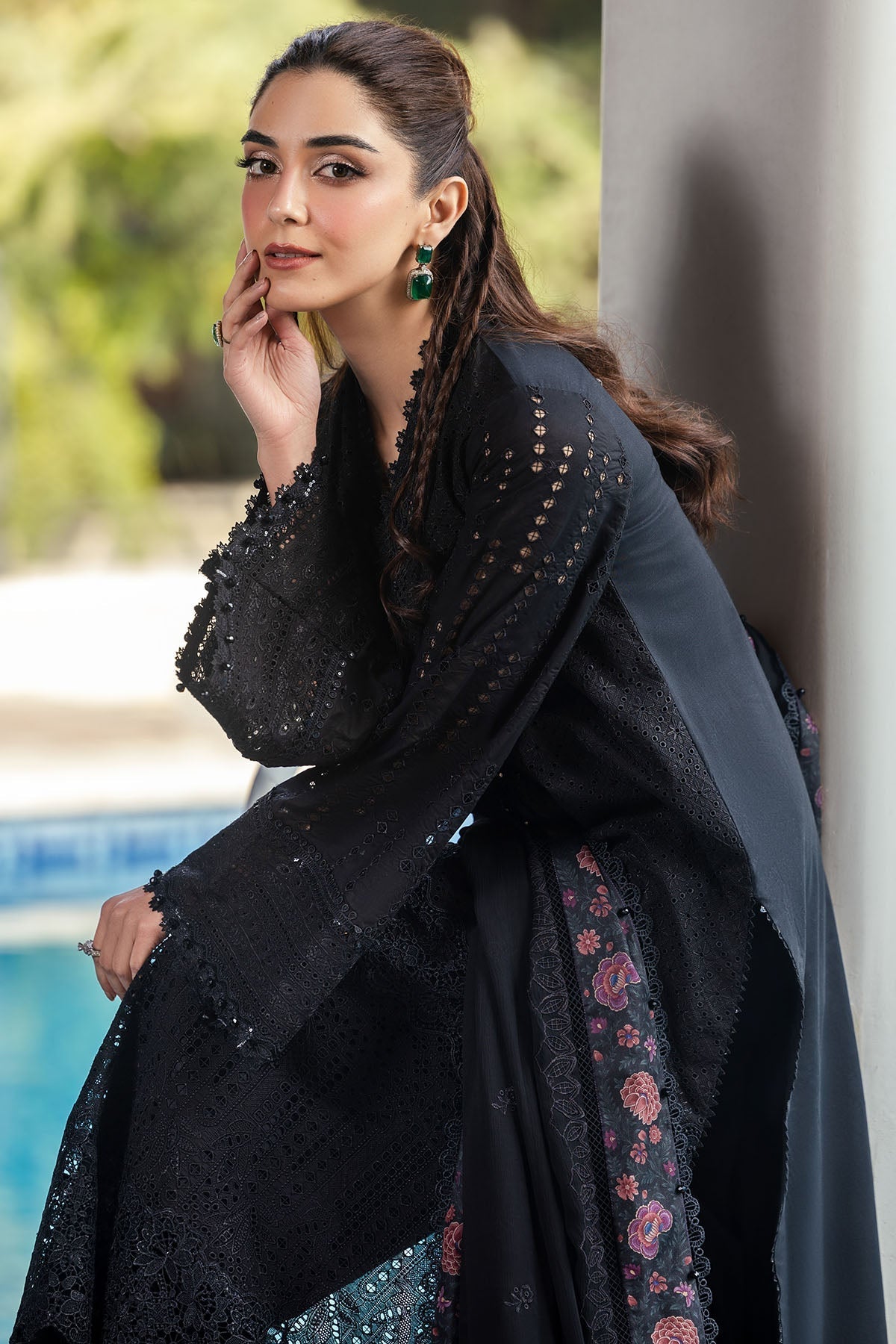 Motifz | Premium Lawn 25 | 5326-COURTNEY by Motifz - Designer Dress - Type: Ladies Clothes - Available at Libayah - 100% Original