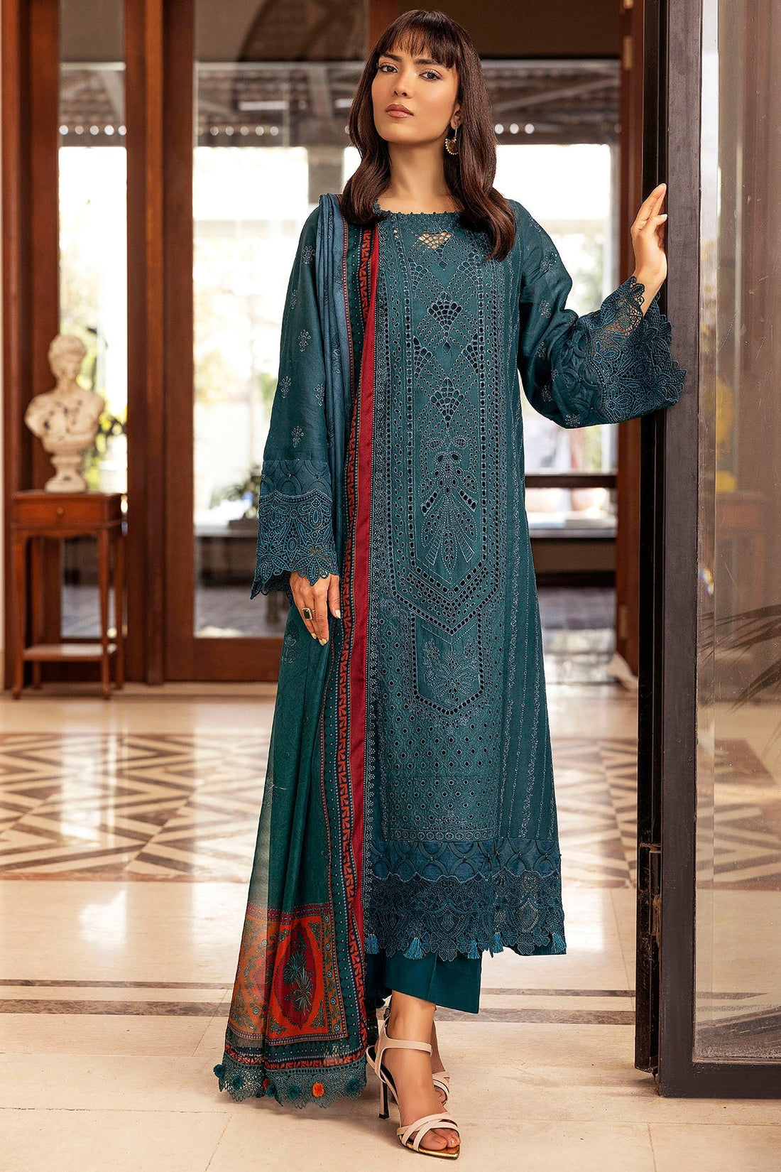 Motifz | Premium Lawn 25 | 5327-PERCY by Motifz - Designer Dress - Type: Ladies Clothes - Available at Libayah - 100% Original