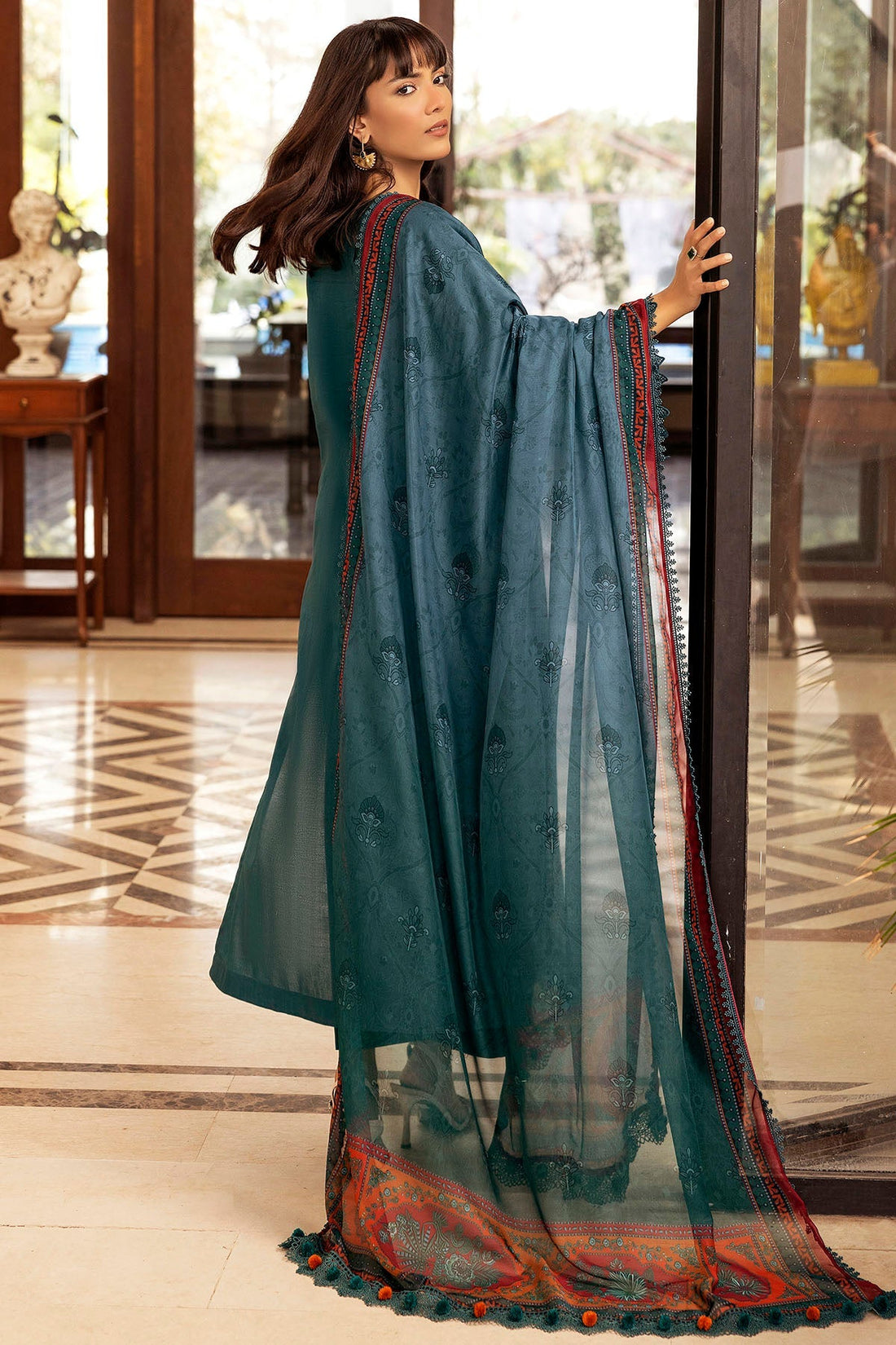 Motifz | Premium Lawn 25 | 5327-PERCY by Motifz - Designer Dress - Type: Ladies Clothes - Available at Libayah - 100% Original