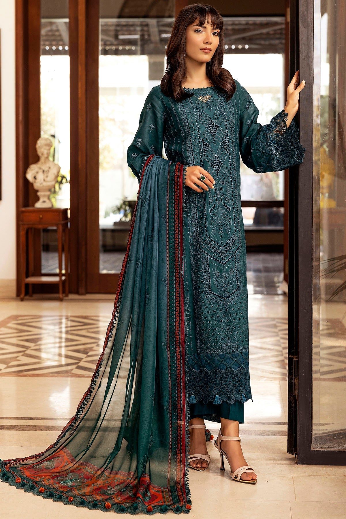 Motifz | Premium Lawn 25 | 5327-PERCY by Motifz - Designer Dress - Type: Ladies Clothes - Available at Libayah - 100% Original