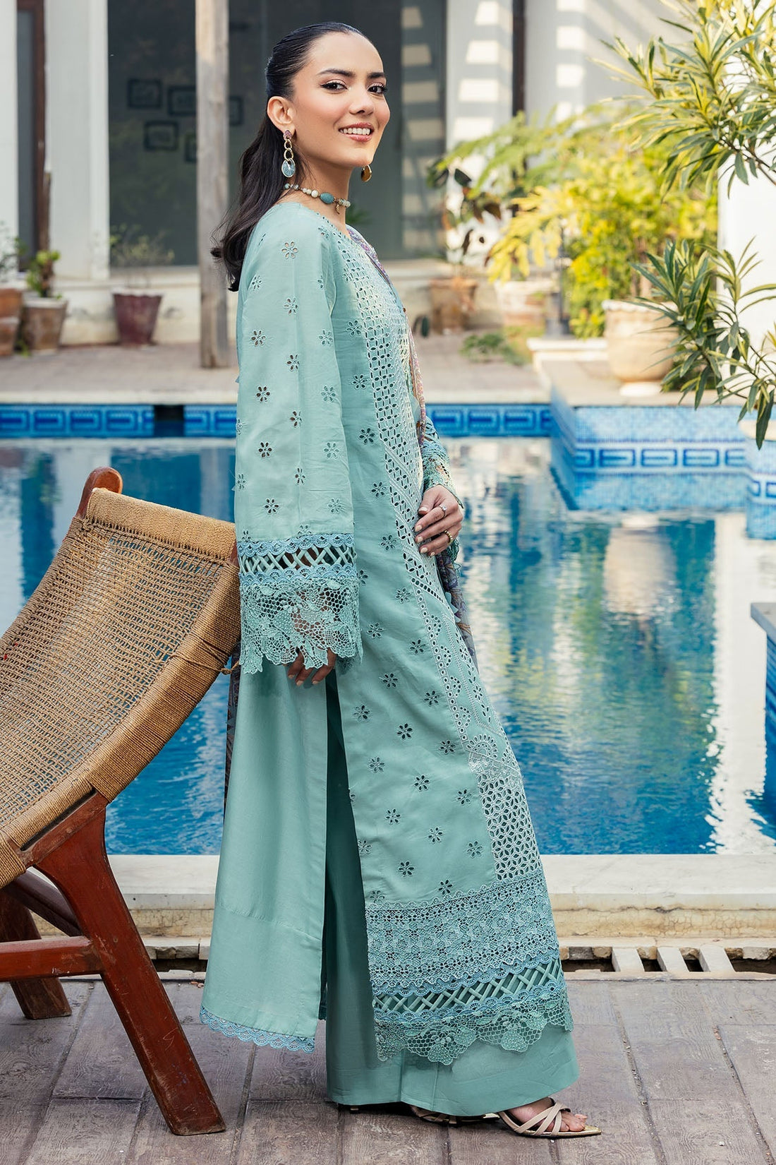 Motifz | Premium Lawn 25 | 5328-ISABEAU by Motifz - Designer Dress - Type: Ladies Clothes - Available at Libayah - 100% Original