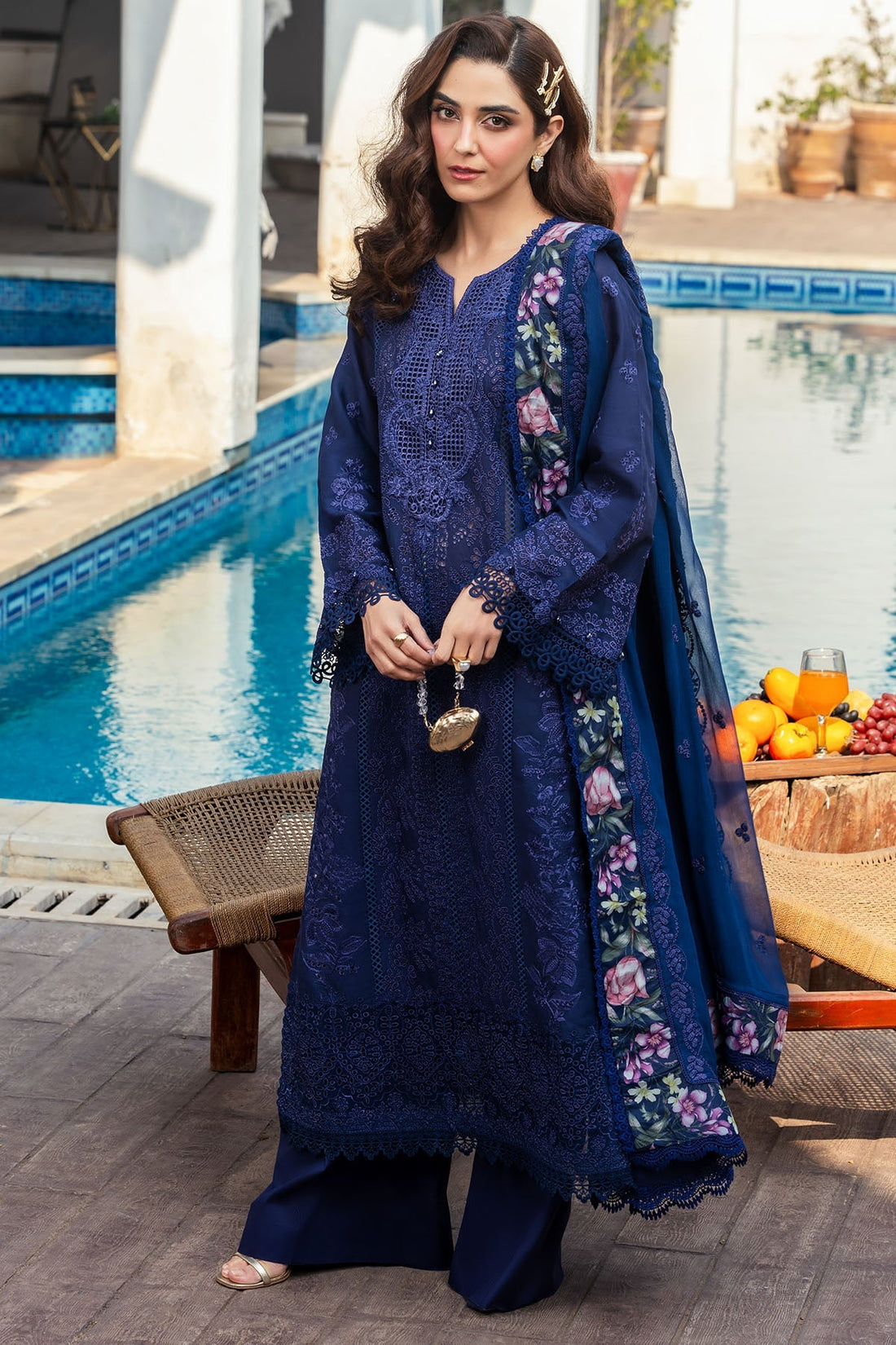Motifz | Premium Lawn 25 | 5330-MAELYS by Motifz - Designer Dress - Type: Ladies Clothes - Available at Libayah - 100% Original