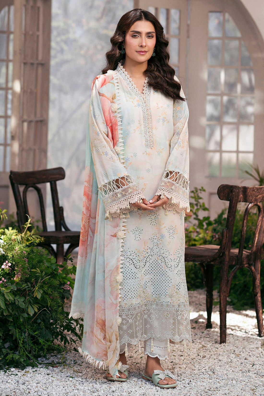 Motifz | Premium Lawn 25 | 5423-DAISY by Motifz - Designer Dress - Type: Ladies Clothes - Available at Libayah - 100% Original