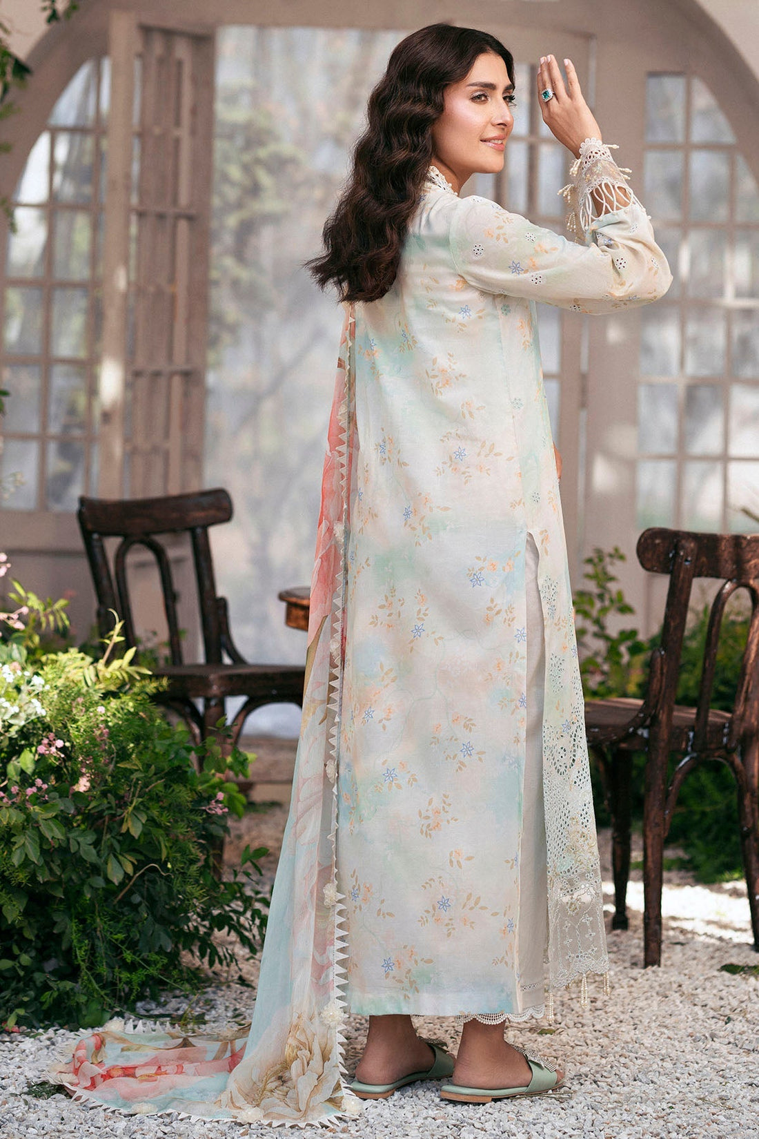 Motifz | Premium Lawn 25 | 5423-DAISY by Motifz - Designer Dress - Type: Ladies Clothes - Available at Libayah - 100% Original