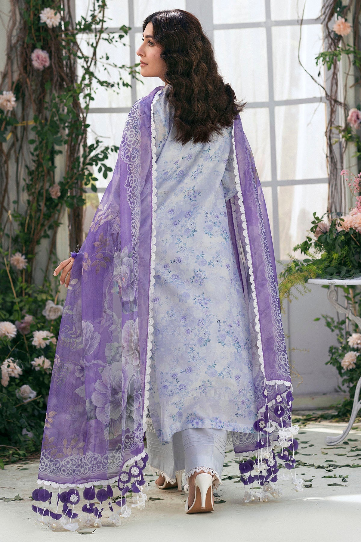 Motifz | Premium Lawn 25 | 5424-VALERIE by Motifz - Designer Dress - Type: Ladies Clothes - Available at Libayah - 100% Original