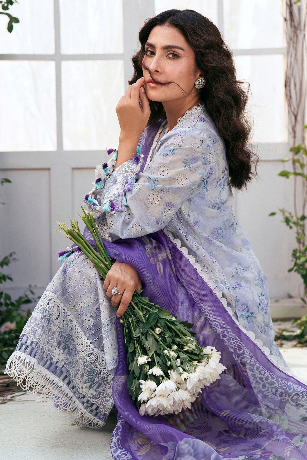 Motifz | Premium Lawn 25 | 5424-VALERIE by Motifz - Designer Dress - Type: Ladies Clothes - Available at Libayah - 100% Original