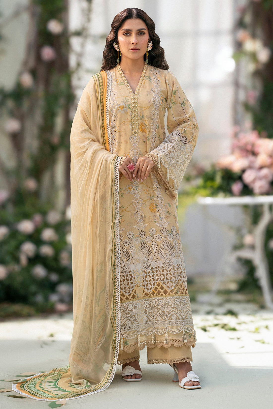 Motifz | Premium Lawn 25 | 5429-ORCHID by Motifz - Designer Dress - Type: Ladies Clothes - Available at Libayah - 100% Original