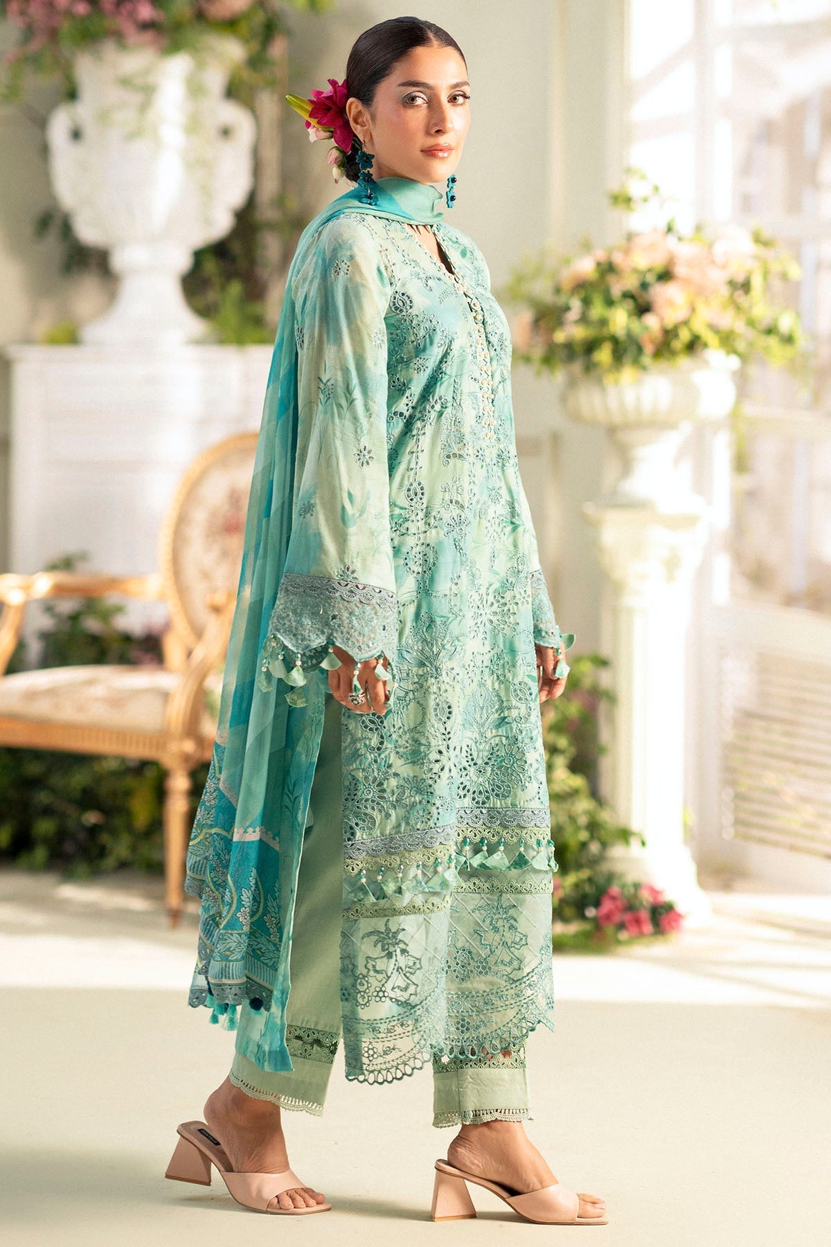 Motifz | Premium Lawn 25 | 5430-IRIS by Motifz - Designer Dress - Type: Ladies Clothes - Available at Libayah - 100% Original