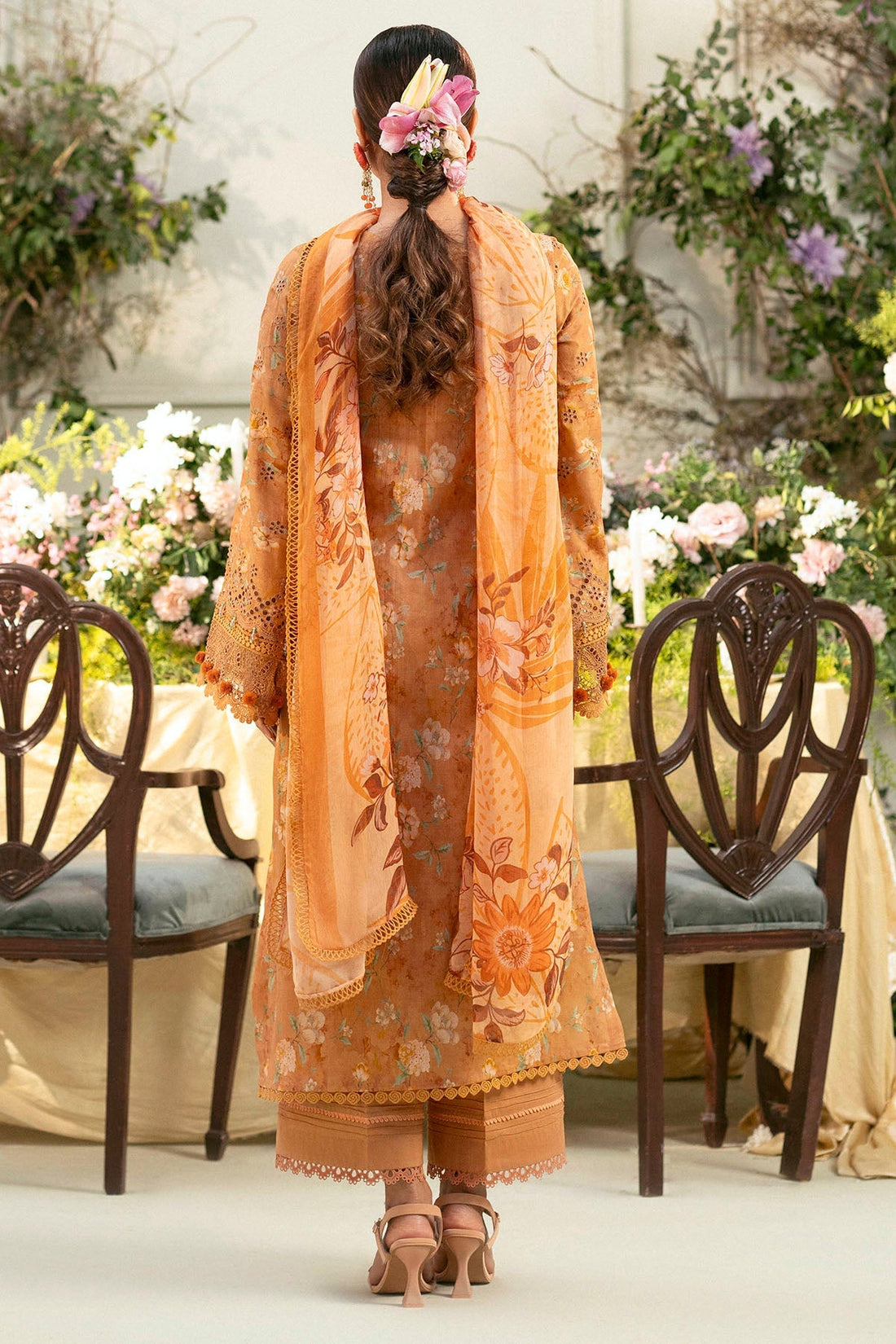 Motifz | Premium Lawn 25 | 5431-BLUEBEELL by Motifz - Designer Dress - Type: Ladies Clothes - Available at Libayah - 100% Original