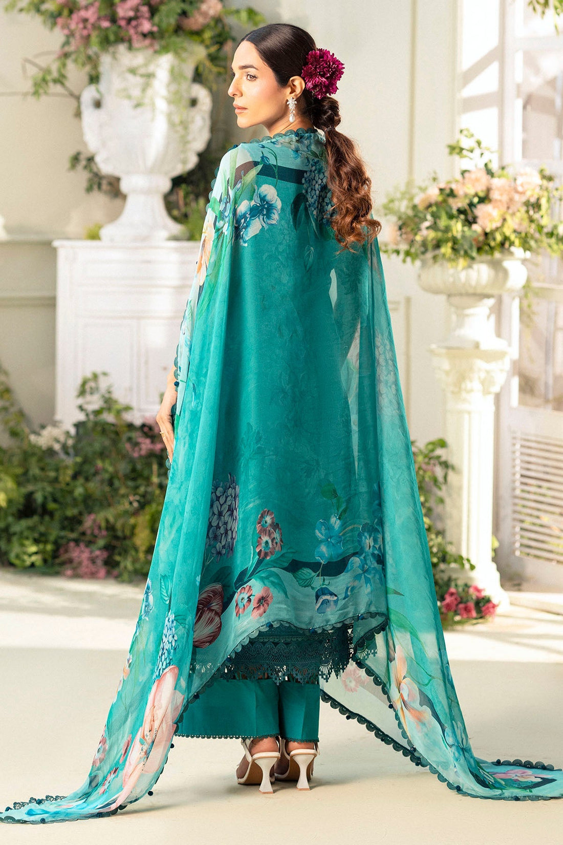 Motifz | Premium Lawn 25 | 5432-MARIGOLD by Motifz - Designer Dress - Type: Ladies Clothes - Available at Libayah - 100% Original
