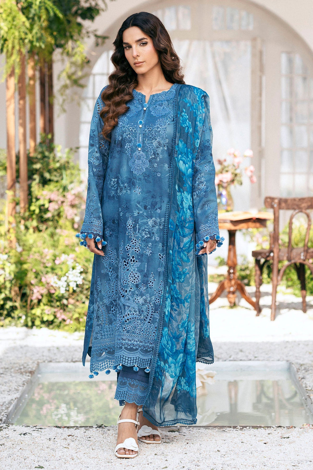 Motifz | Premium Lawn 25 | 5434-LILLY by Motifz - Designer Dress - Type: Ladies Clothes - Available at Libayah - 100% Original