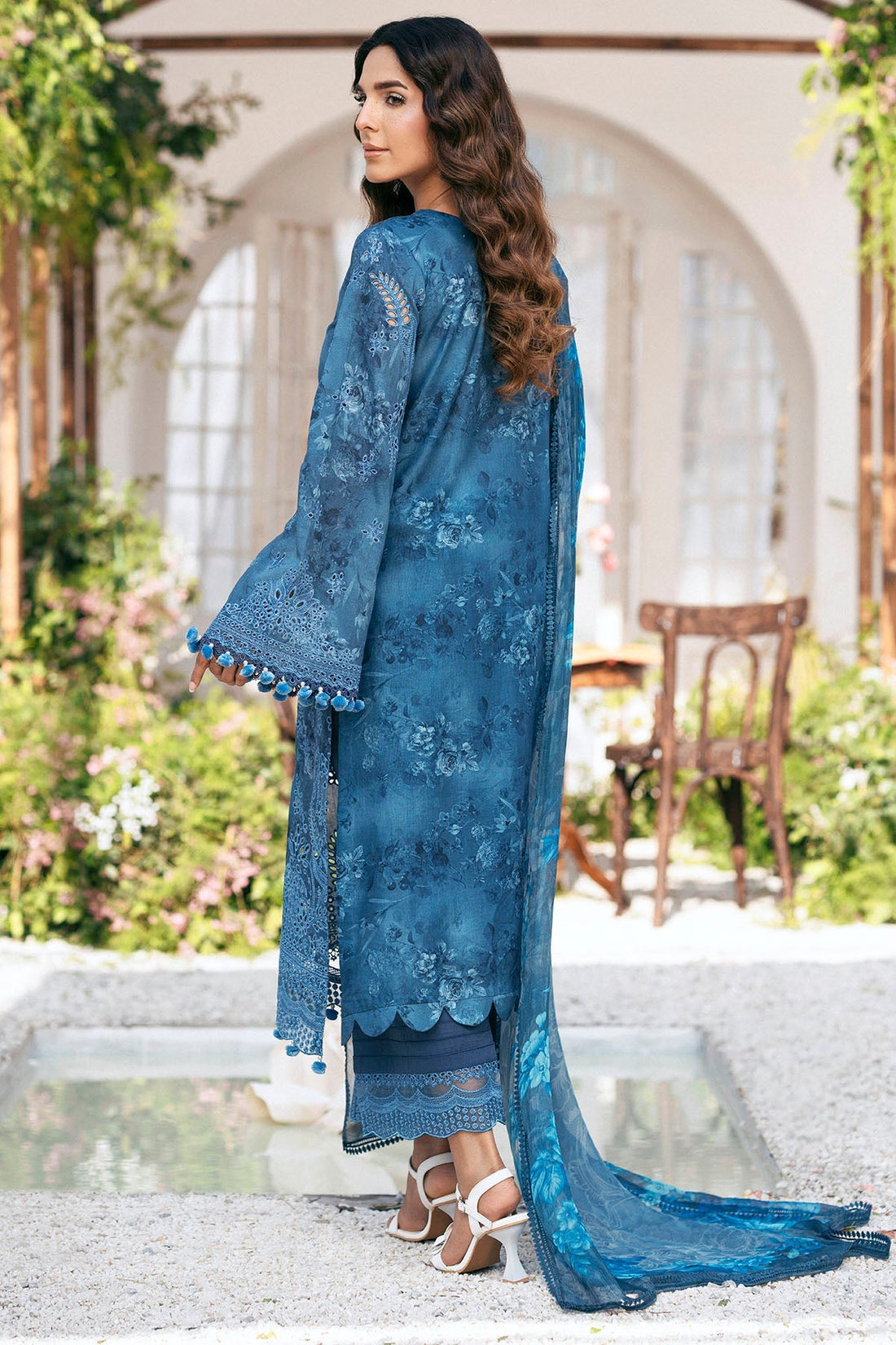 Motifz | Premium Lawn 25 | 5434-LILLY by Motifz - Designer Dress - Type: Ladies Clothes - Available at Libayah - 100% Original