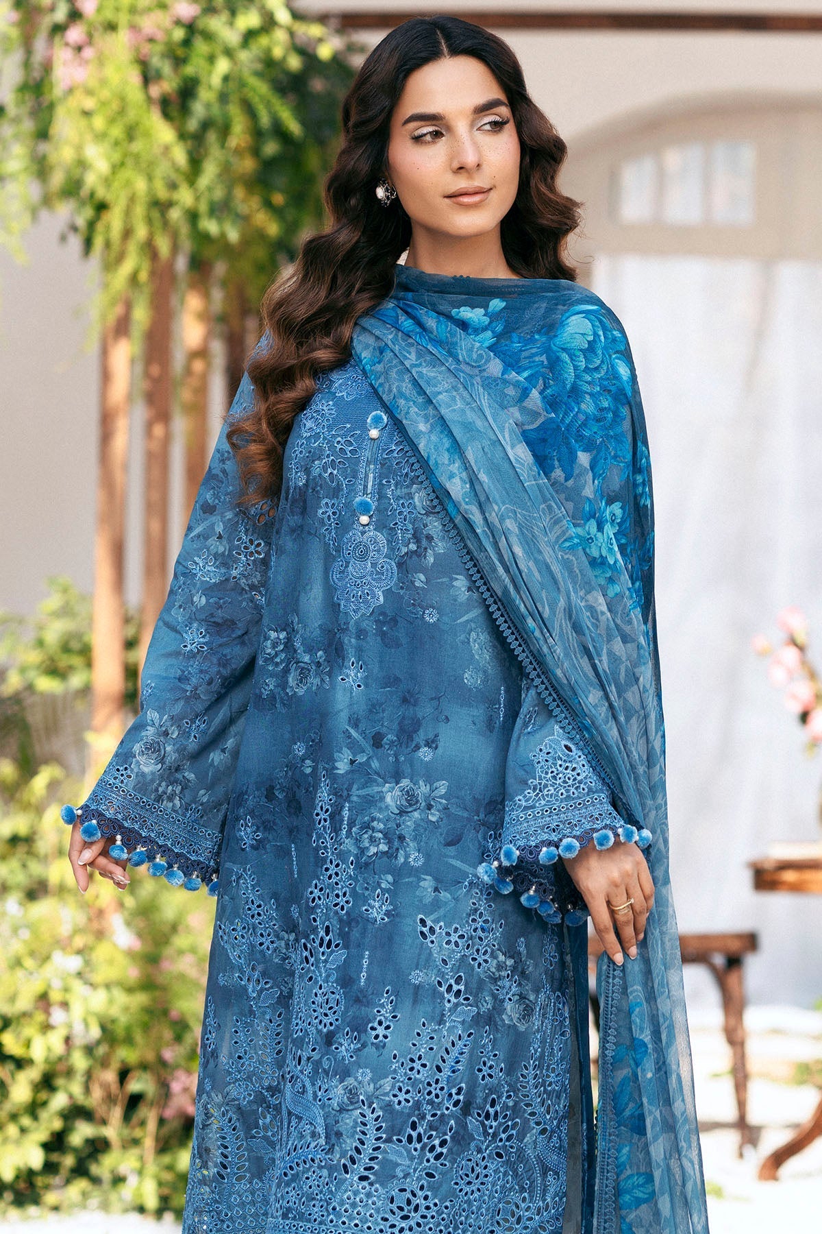 Motifz | Premium Lawn 25 | 5434-LILLY by Motifz - Designer Dress - Type: Ladies Clothes - Available at Libayah - 100% Original