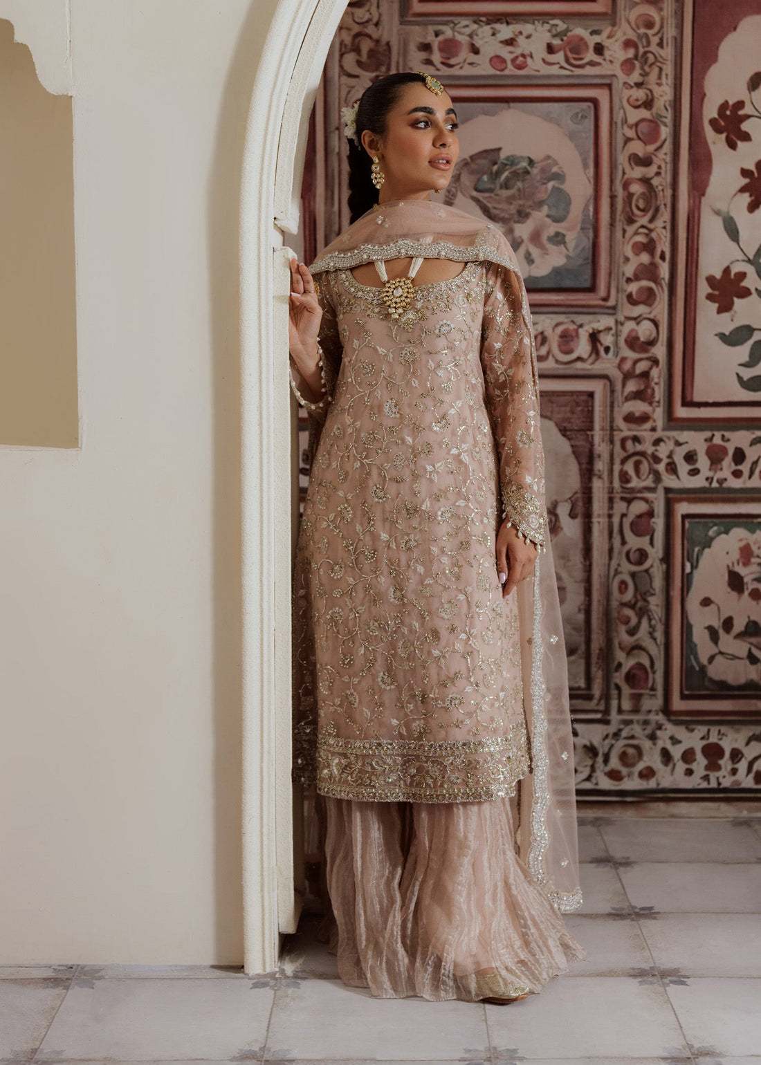 Mahgul | Portraits of Anaya | Petal Shores by Mahgul - Designer Dress - Type: Ladies Clothes - Available at Libayah - 100% Original