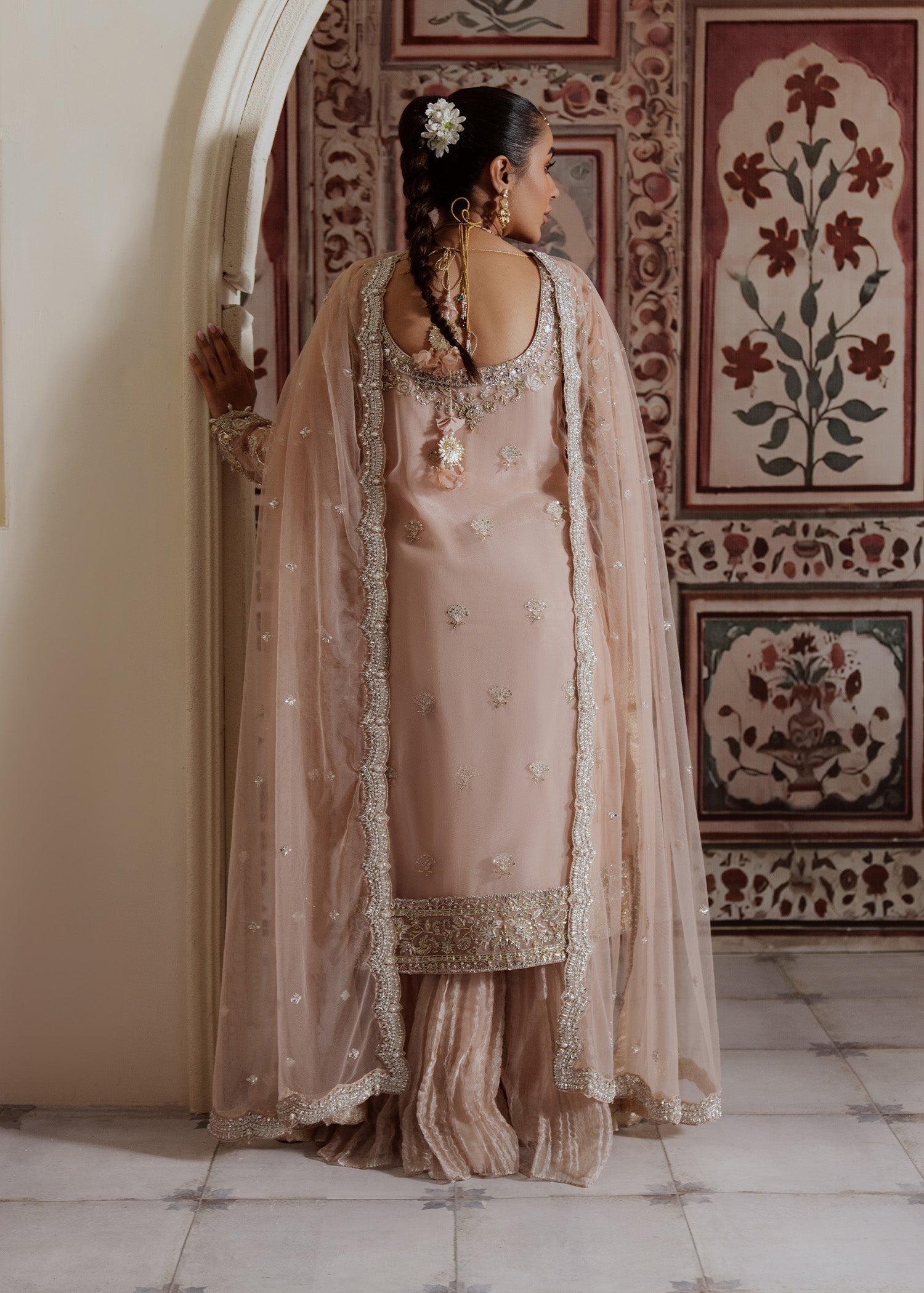 Mahgul | Portraits of Anaya | Petal Shores by Mahgul - Designer Dress - Type: Ladies Clothes - Available at Libayah - 100% Original
