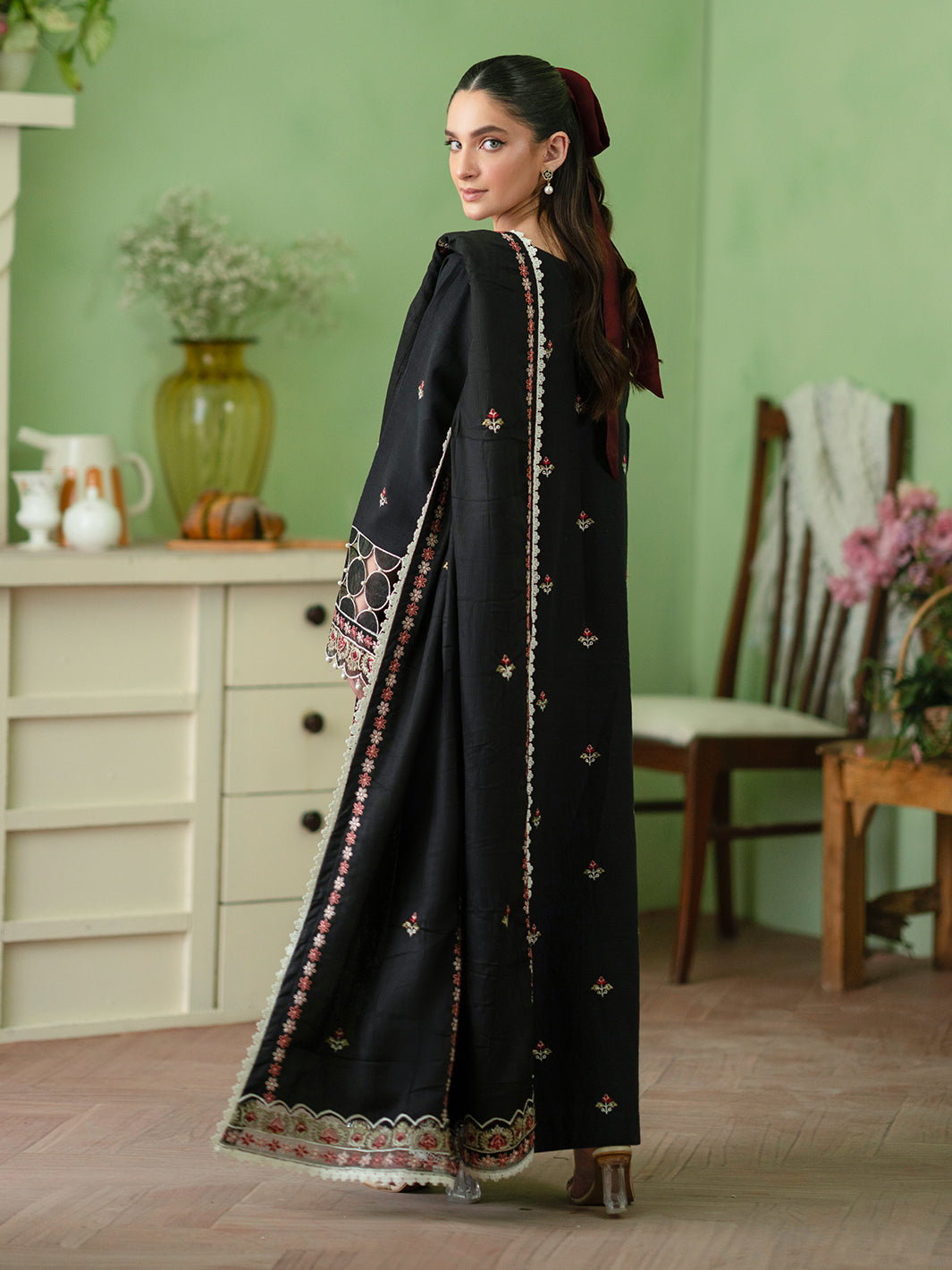 Mahnur | Leila Winter 24 |  Bianca by Mahnur - Designer Dress - Type: Ladies Clothes - Available at Libayah - 100% Original