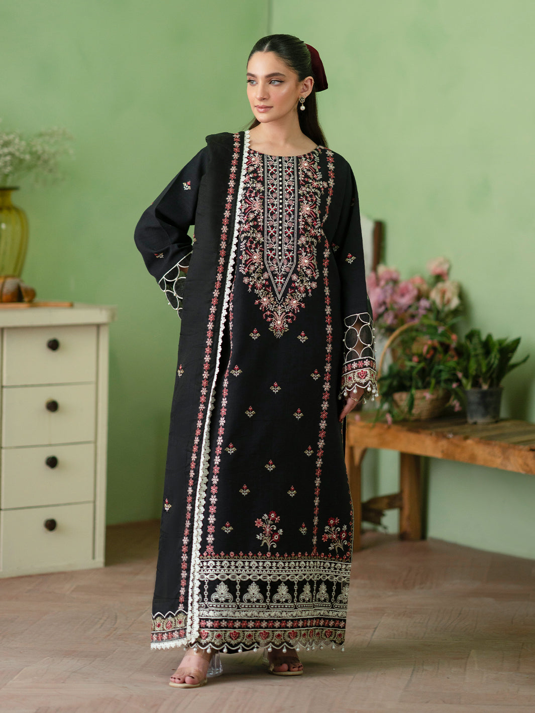 Mahnur | Leila Winter 24 |  Bianca by Mahnur - Designer Dress - Type: Ladies Clothes - Available at Libayah - 100% Original