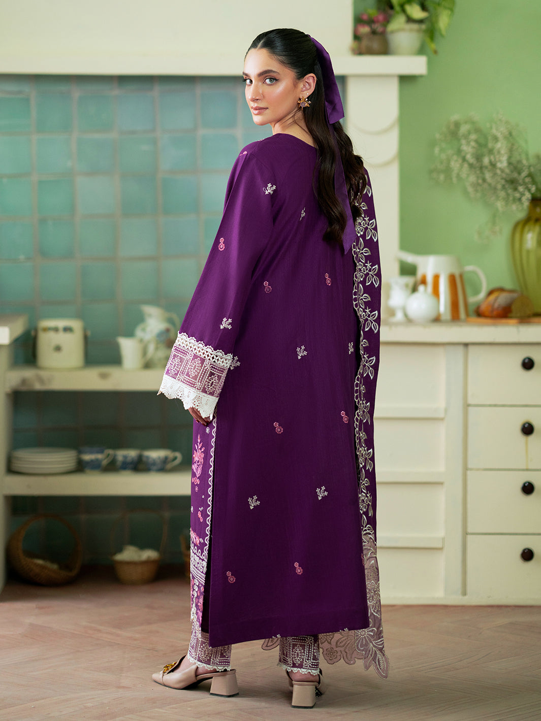 Mahnur | Leila Winter 24 |  Rhea by Mahnur - Designer Dress - Type: Ladies Clothes - Available at Libayah - 100% Original