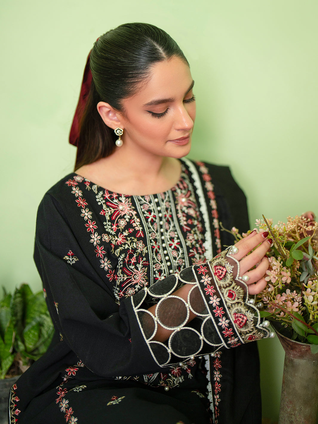 Mahnur | Leila Winter 24 |  Bianca by Mahnur - Designer Dress - Type: Ladies Clothes - Available at Libayah - 100% Original