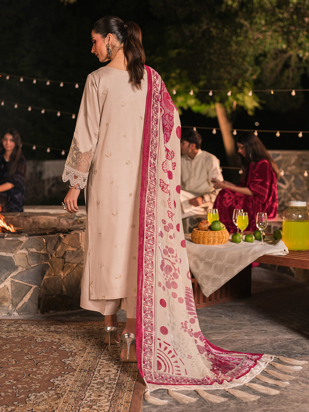 Mahnur | Nazakat Luxury Winter |  VELIS by Mahnur - Designer Dress - Type: Ladies Clothes - Available at Libayah - 100% Original