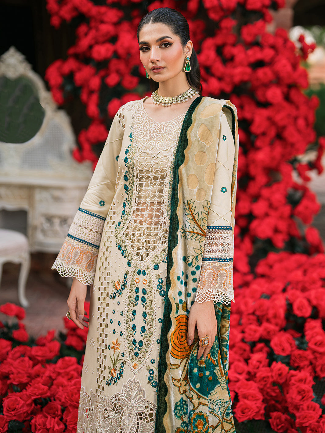 Mahnur | Nazakat Luxury Winter |  ZEYA by Mahnur - Designer Dress - Type: Ladies Clothes - Available at Libayah - 100% Original