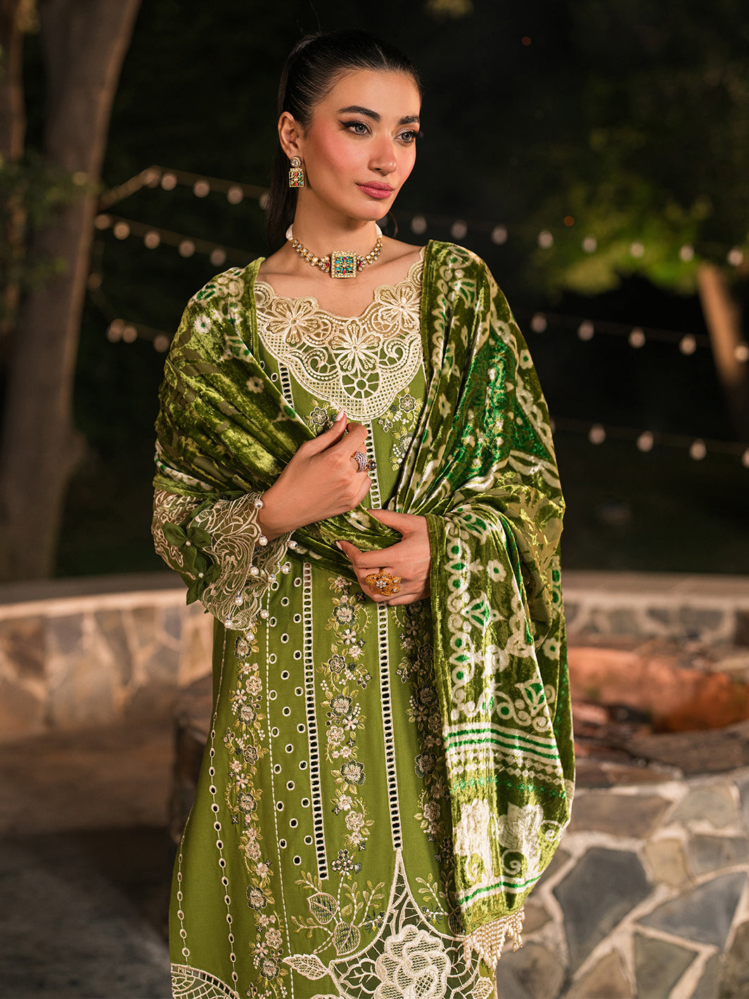 Mahnur | Nazakat Luxury Winter |  ARYA by Mahnur - Designer Dress - Type: Ladies Clothes - Available at Libayah - 100% Original