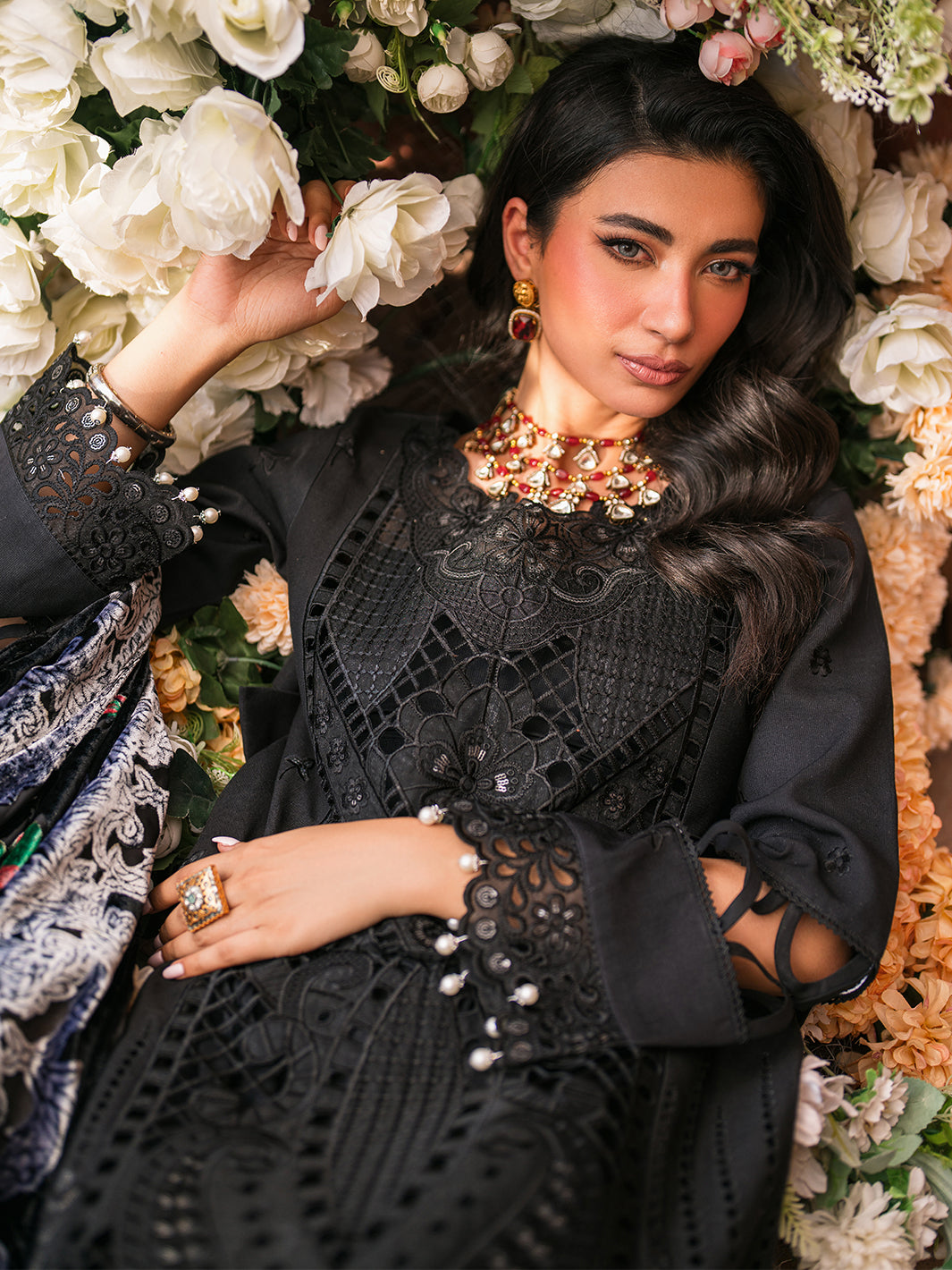 Mahnur | Nazakat Luxury Winter | LUMI by Mahnur - Designer Dress - Type: Ladies Clothes - Available at Libayah - 100% Original