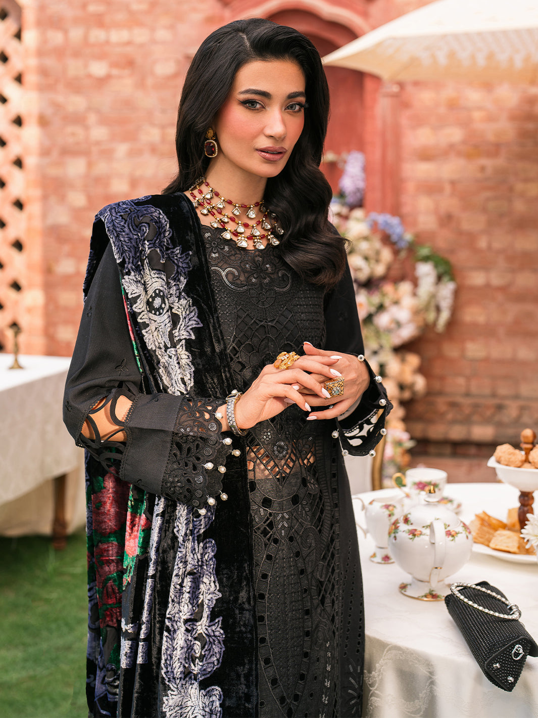 Mahnur | Nazakat Luxury Winter | LUMI by Mahnur - Designer Dress - Type: Ladies Clothes - Available at Libayah - 100% Original