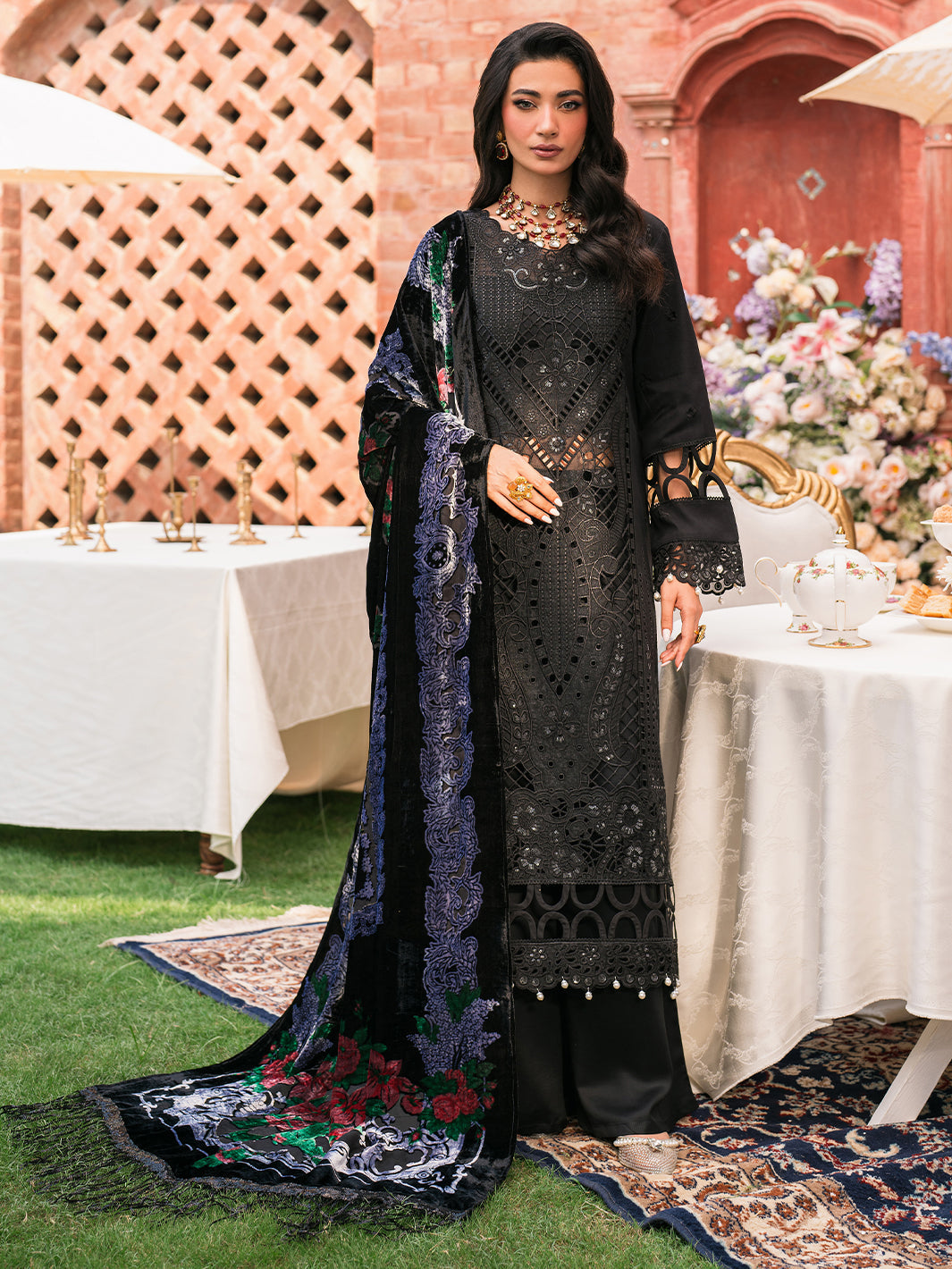 Mahnur | Nazakat Luxury Winter | LUMI by Mahnur - Designer Dress - Type: Ladies Clothes - Available at Libayah - 100% Original