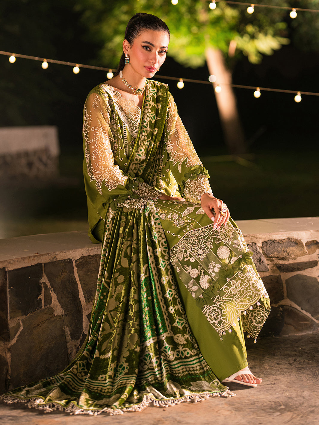 Mahnur | Nazakat Luxury Winter |  ARYA by Mahnur - Designer Dress - Type: Ladies Clothes - Available at Libayah - 100% Original
