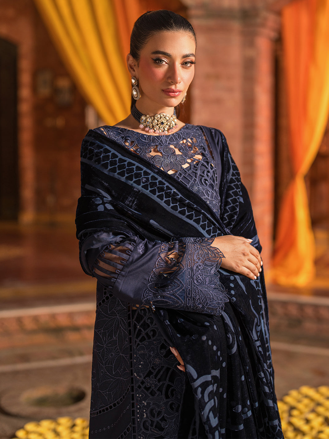 Mahnur | Nazakat Luxury Winter |  SIRA by Mahnur - Designer Dress - Type: Ladies Clothes - Available at Libayah - 100% Original