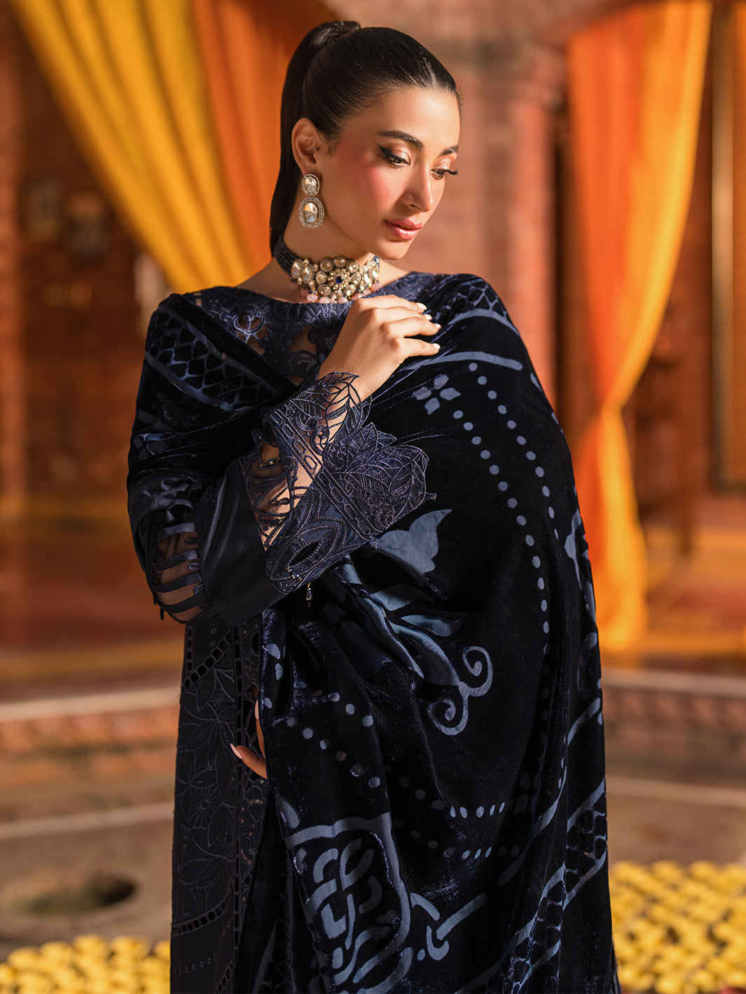 Mahnur | Nazakat Luxury Winter |  SIRA by Mahnur - Designer Dress - Type: Ladies Clothes - Available at Libayah - 100% Original