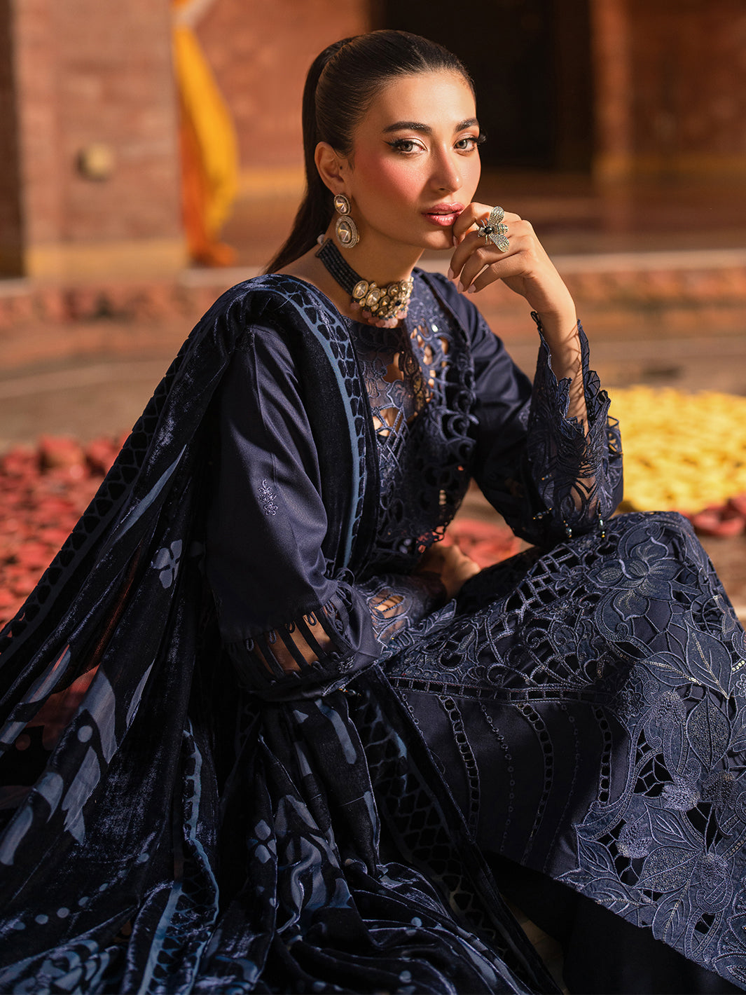 Mahnur | Nazakat Luxury Winter |  SIRA by Mahnur - Designer Dress - Type: Ladies Clothes - Available at Libayah - 100% Original