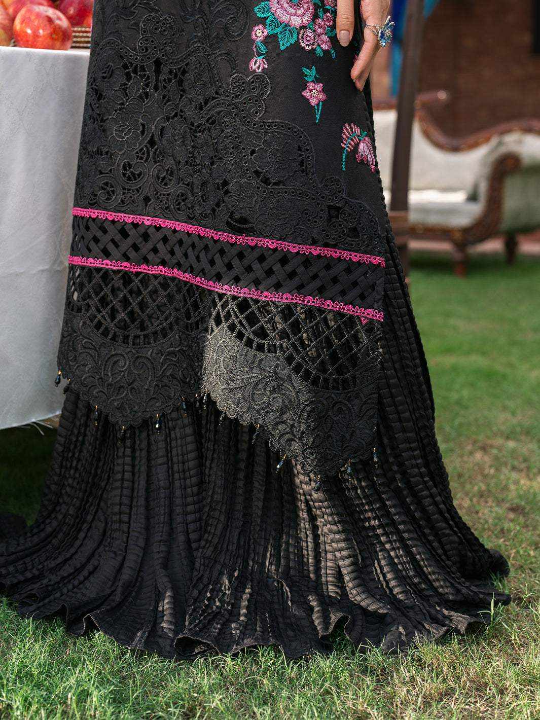 Mahnur | Nazakat Luxury Winter |  TALIA by Mahnur - Designer Dress - Type: Ladies Clothes - Available at Libayah - 100% Original