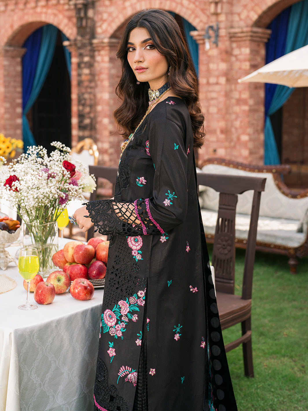 Mahnur | Nazakat Luxury Winter |  TALIA by Mahnur - Designer Dress - Type: Ladies Clothes - Available at Libayah - 100% Original
