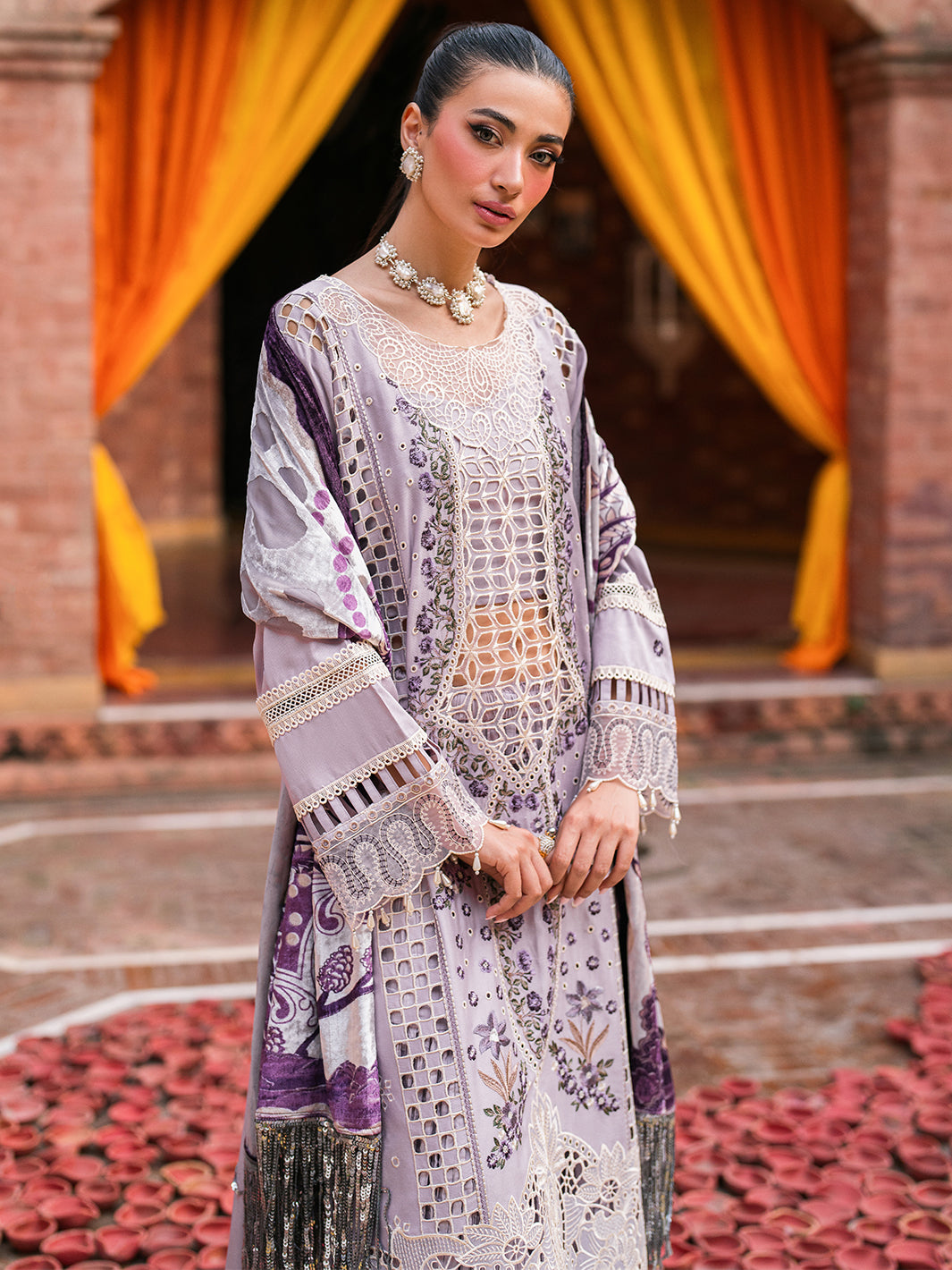 Mahnur | Nazakat Luxury Winter |  VANA by Mahnur - Designer Dress - Type: Ladies Clothes - Available at Libayah - 100% Original