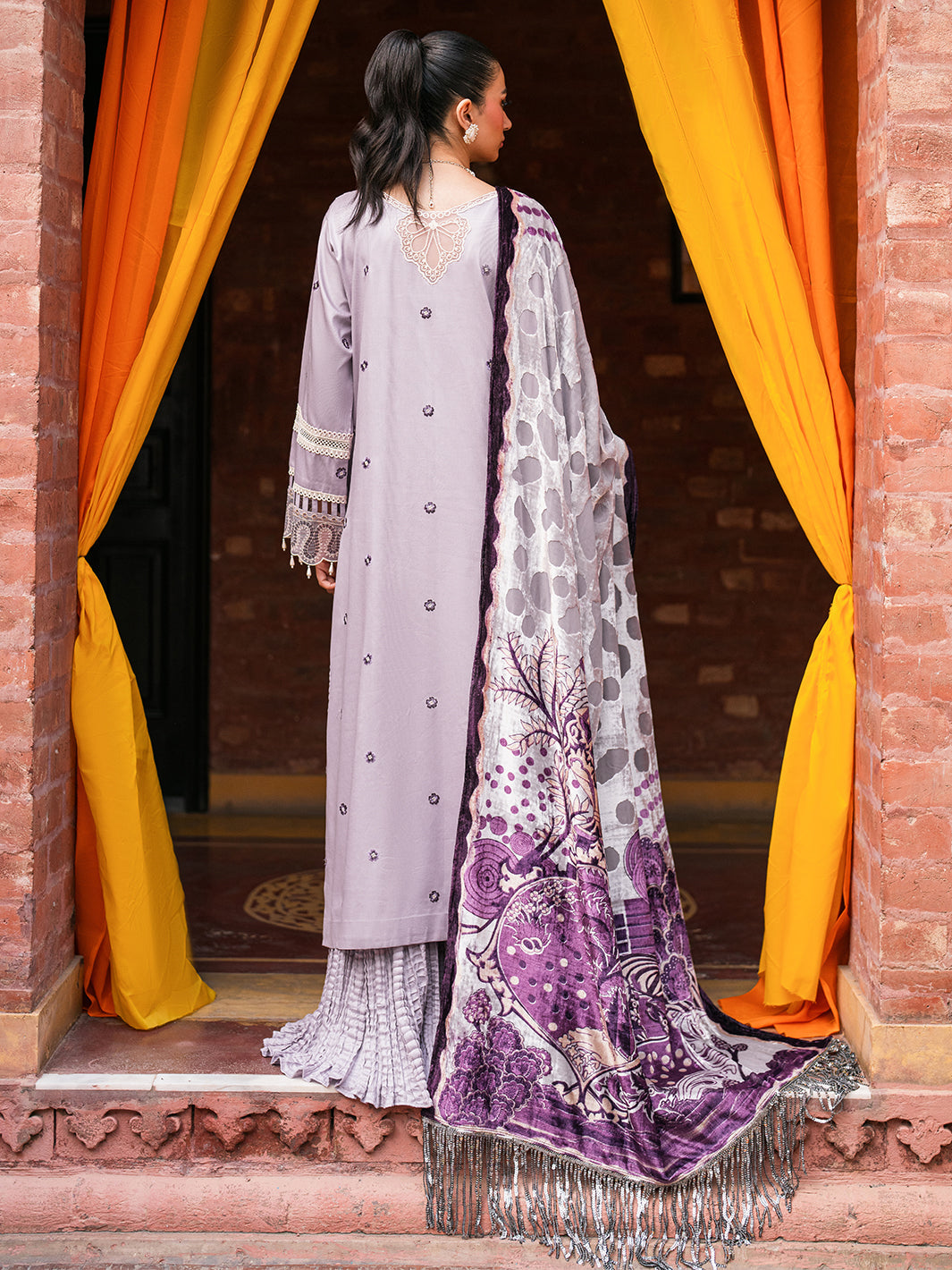 Mahnur | Nazakat Luxury Winter |  VANA by Mahnur - Designer Dress - Type: Ladies Clothes - Available at Libayah - 100% Original