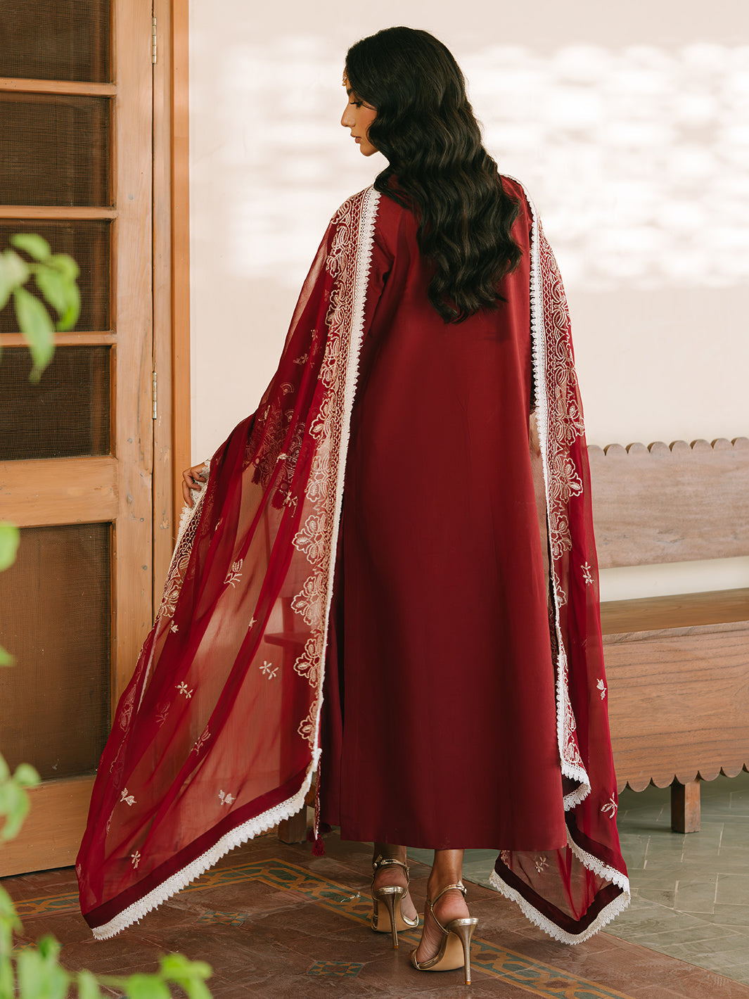 Mahnur | Shanaya Luxury Lawn 25 | Mehrosh by Mahnur - Designer Dress - Type: Ladies Clothes - Available at Libayah - 100% Original
