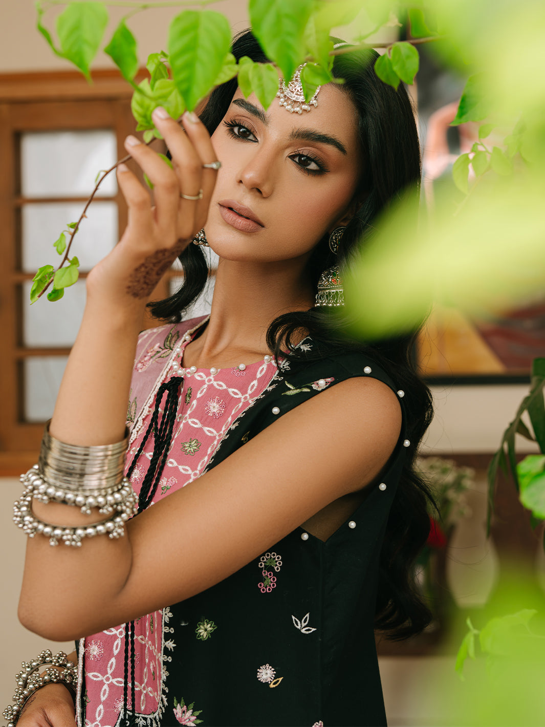 Mahnur | Shanaya Luxury Lawn 25 | Zarina by Mahnur - Designer Dress - Type: Ladies Clothes - Available at Libayah - 100% Original