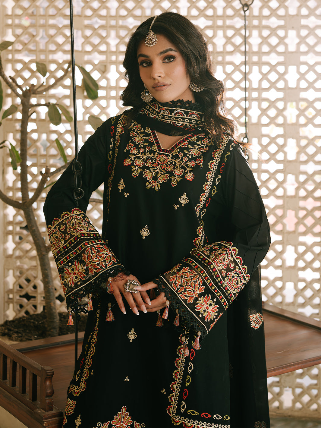 Mahnur | Shanaya Luxury Lawn 25 | Zehra by Mahnur - Designer Dress - Type: Ladies Clothes - Available at Libayah - 100% Original